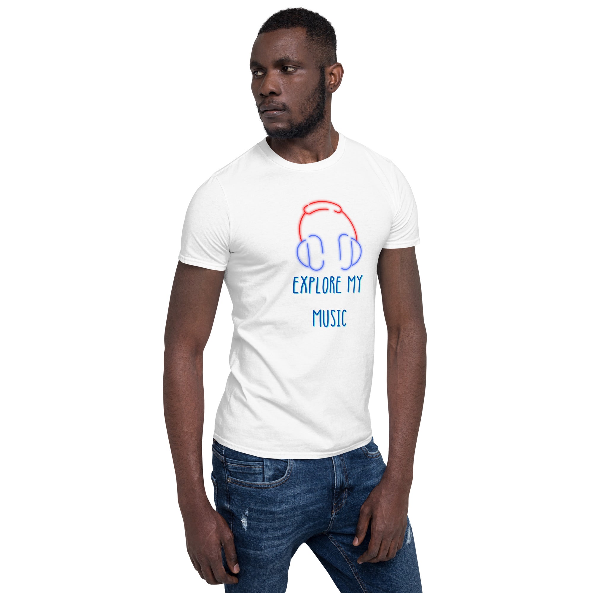 EXPLORE MY MUSIC Short-Sleeve Unisex T-Shirt