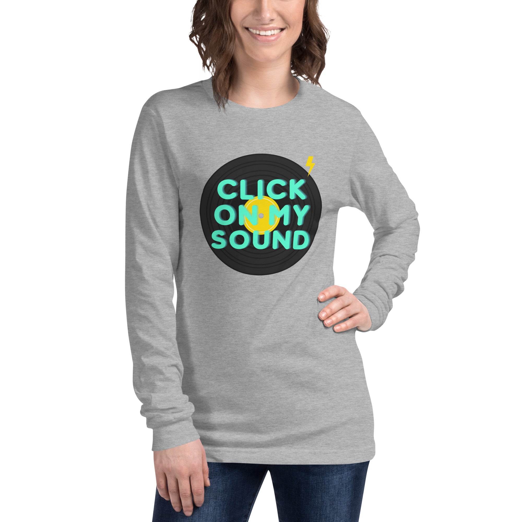 Click On My Sound Unisex Long Sleeve Tee