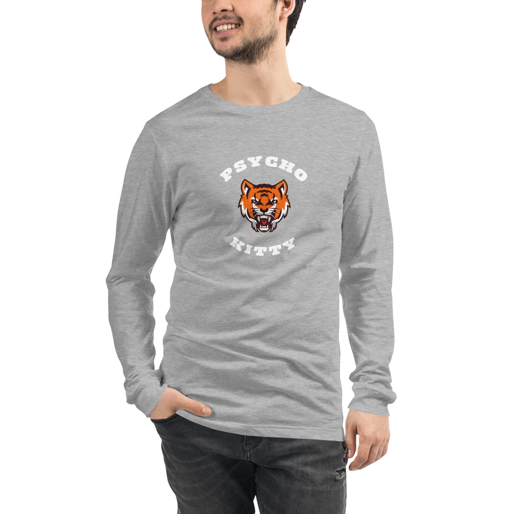 PSYCHO KITTY Unisex Long Sleeve Tee