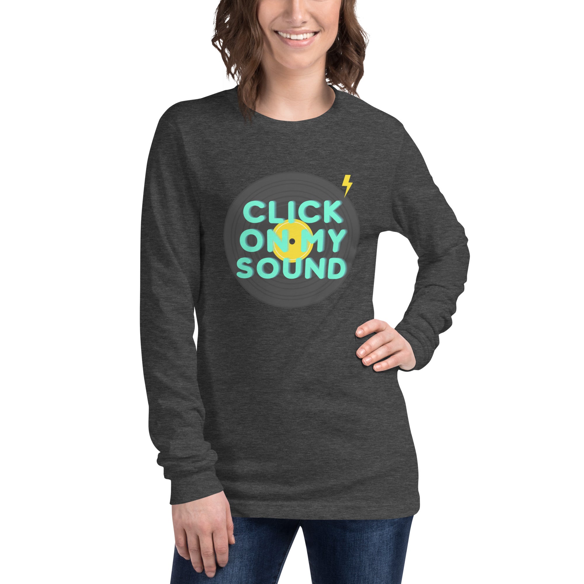 Click On My Sound Unisex Long Sleeve Tee