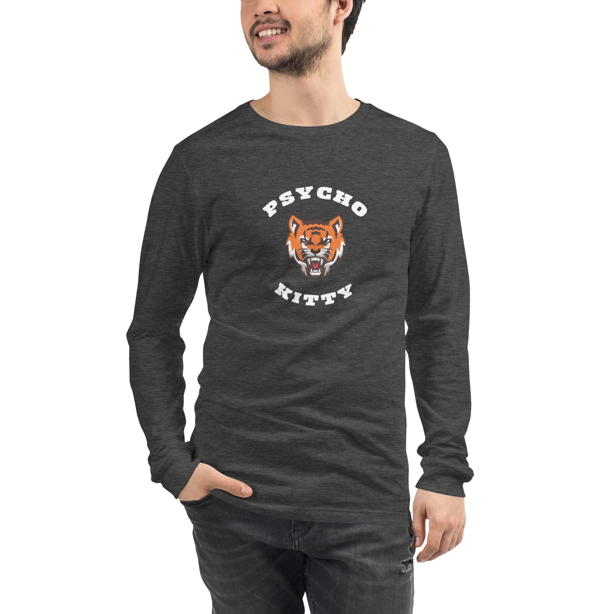 PSYCHO KITTY Unisex Long Sleeve Tee