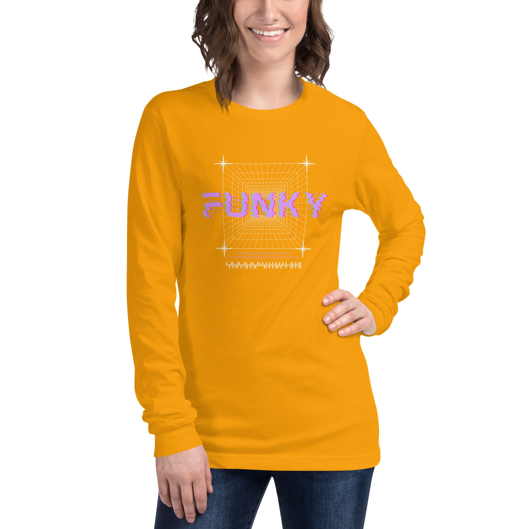Funky Unisex Long Sleeve Tee