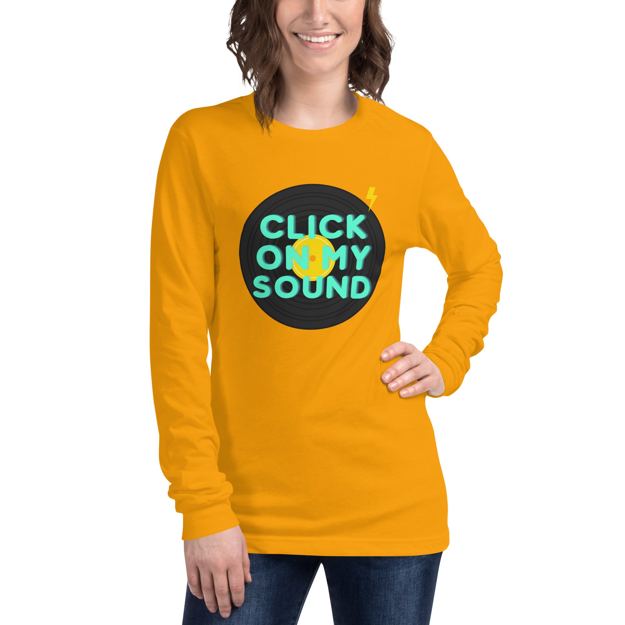 Click On My Sound Unisex Long Sleeve Tee