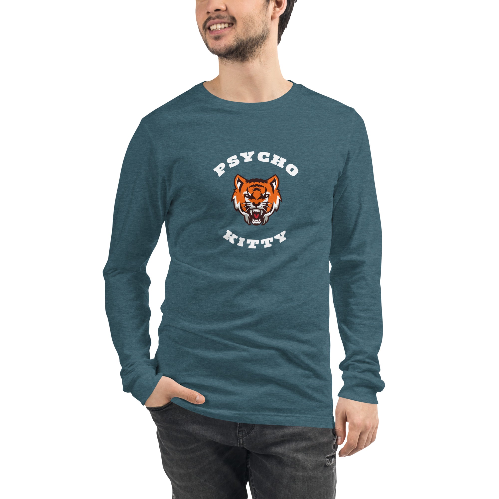 PSYCHO KITTY Unisex Long Sleeve Tee
