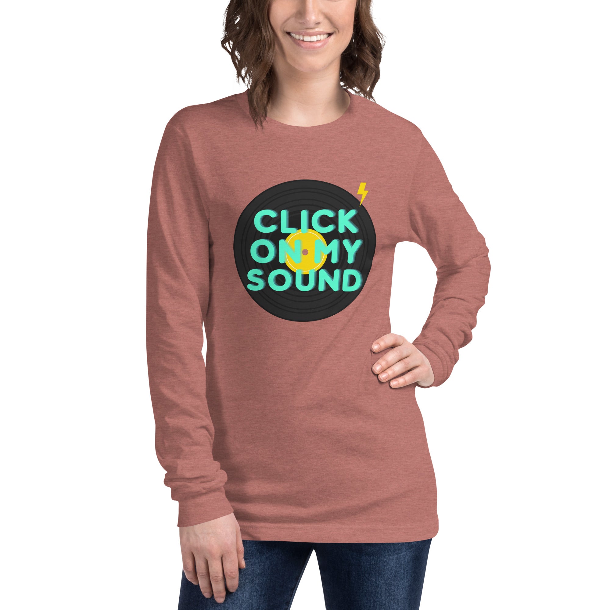 Click On My Sound Unisex Long Sleeve Tee