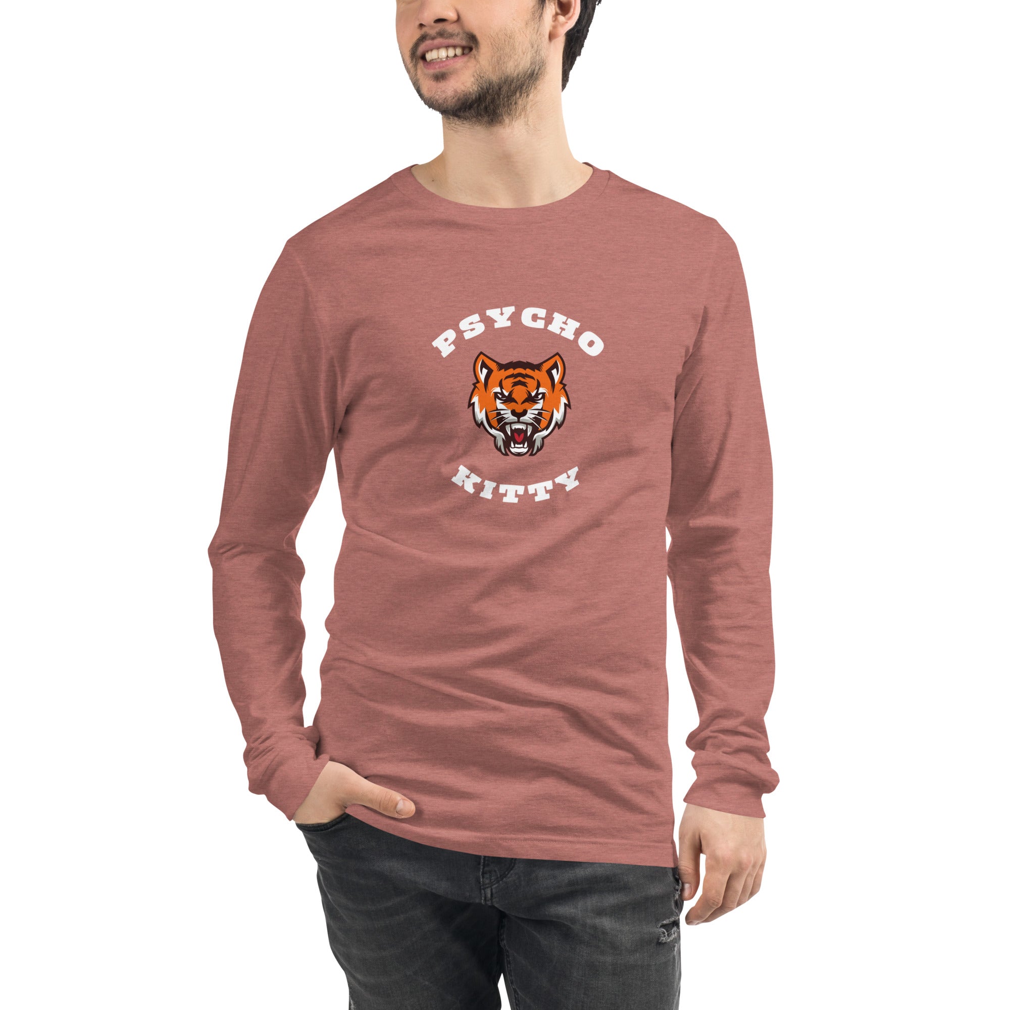 PSYCHO KITTY Unisex Long Sleeve Tee