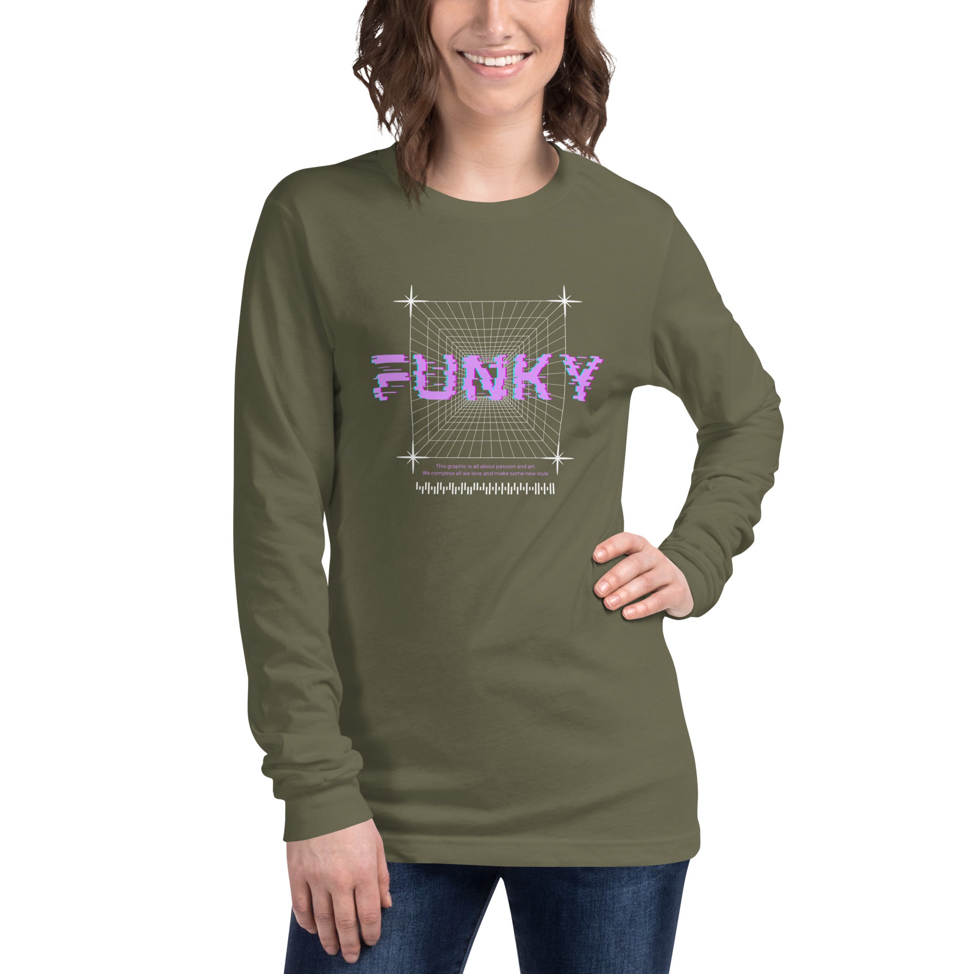 Funky Unisex Long Sleeve Tee