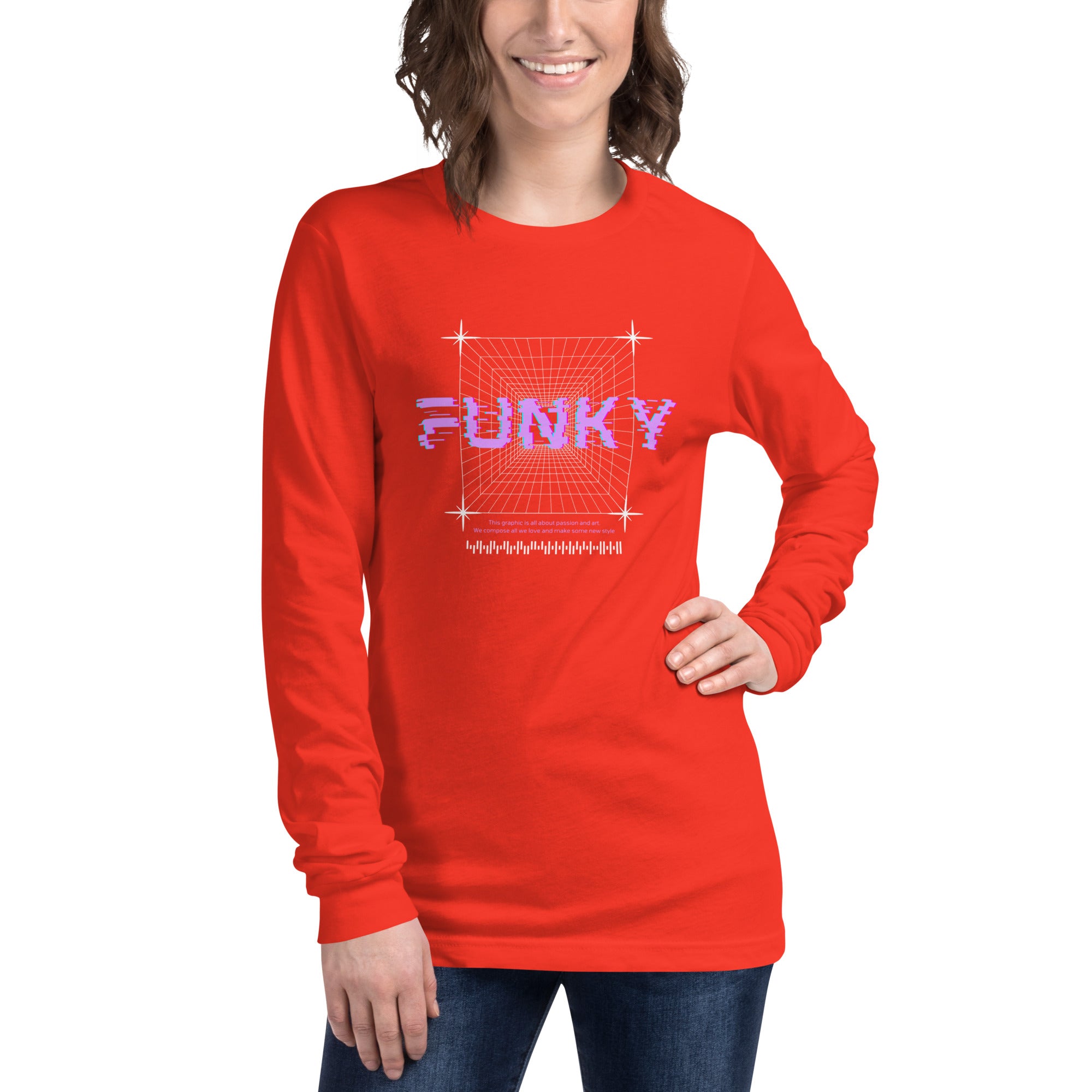Funky Unisex Long Sleeve Tee