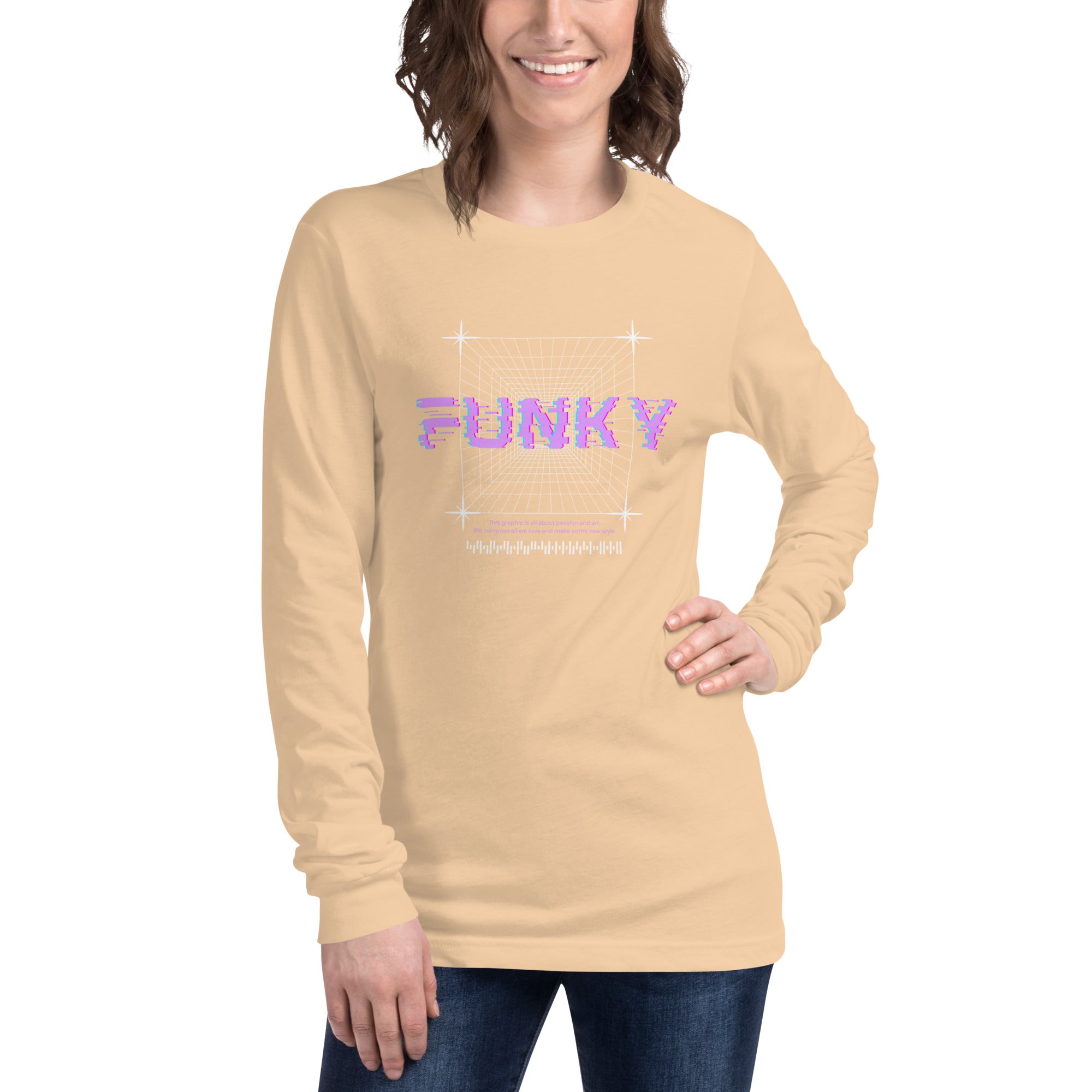 Funky Unisex Long Sleeve Tee