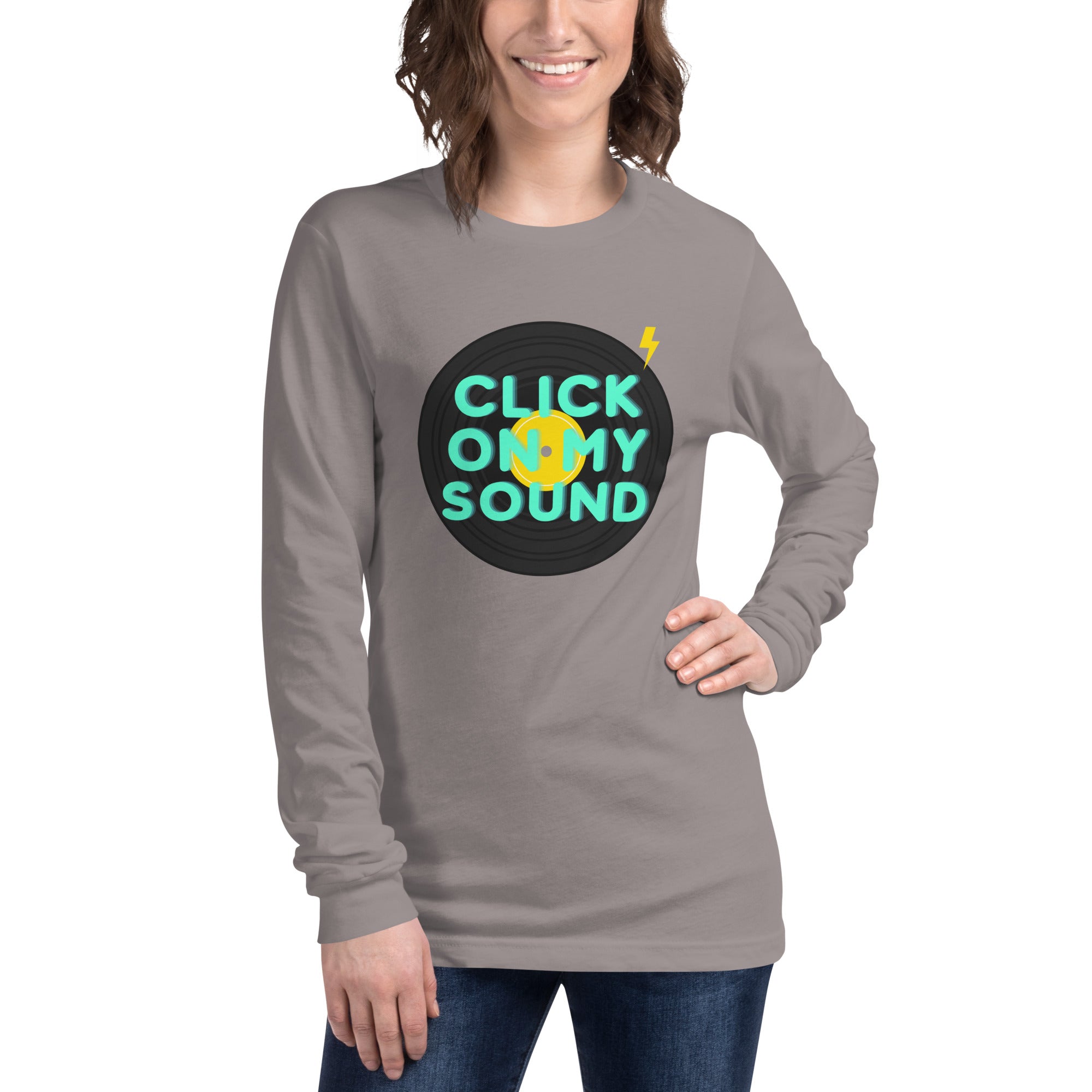 Click On My Sound Unisex Long Sleeve Tee