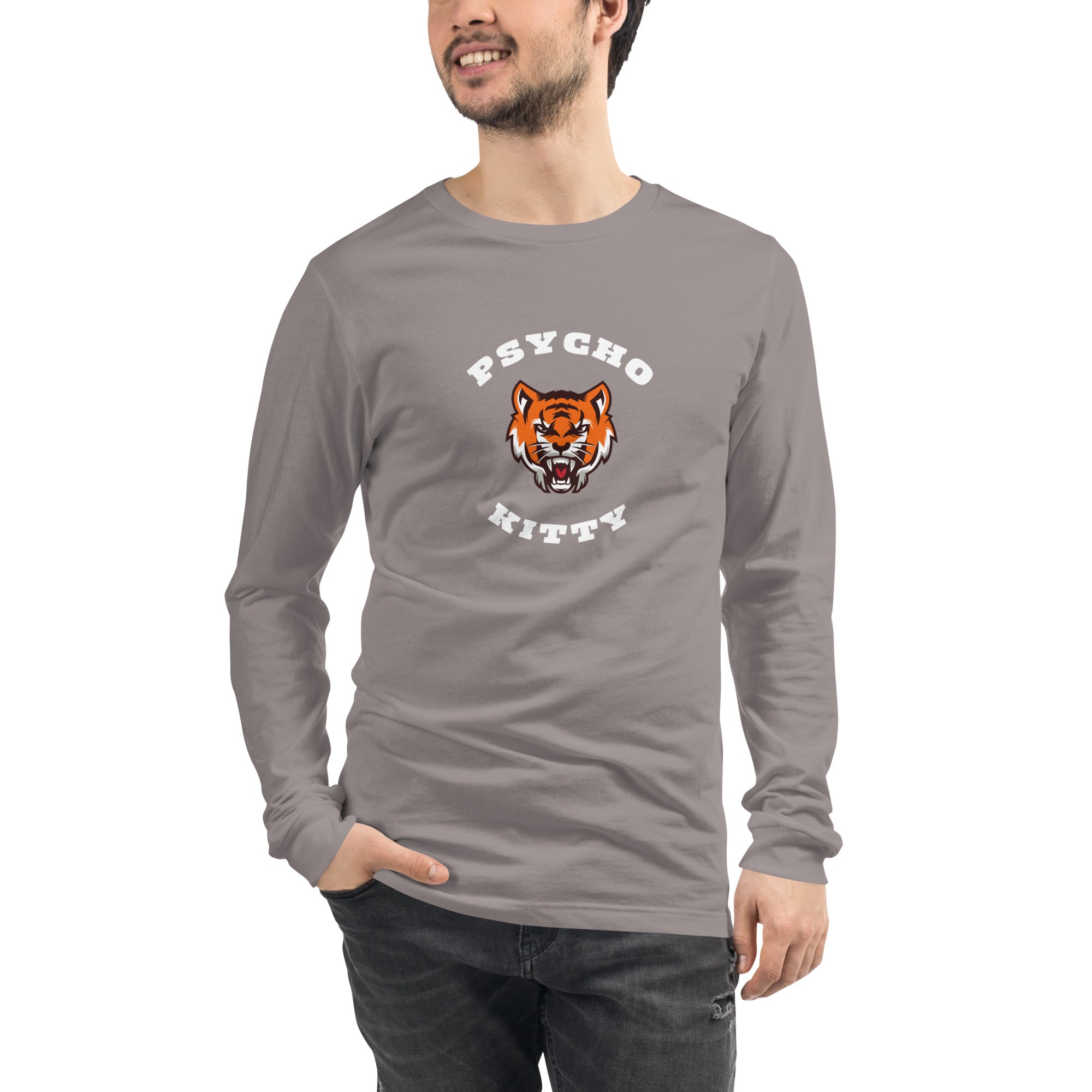 PSYCHO KITTY Unisex Long Sleeve Tee