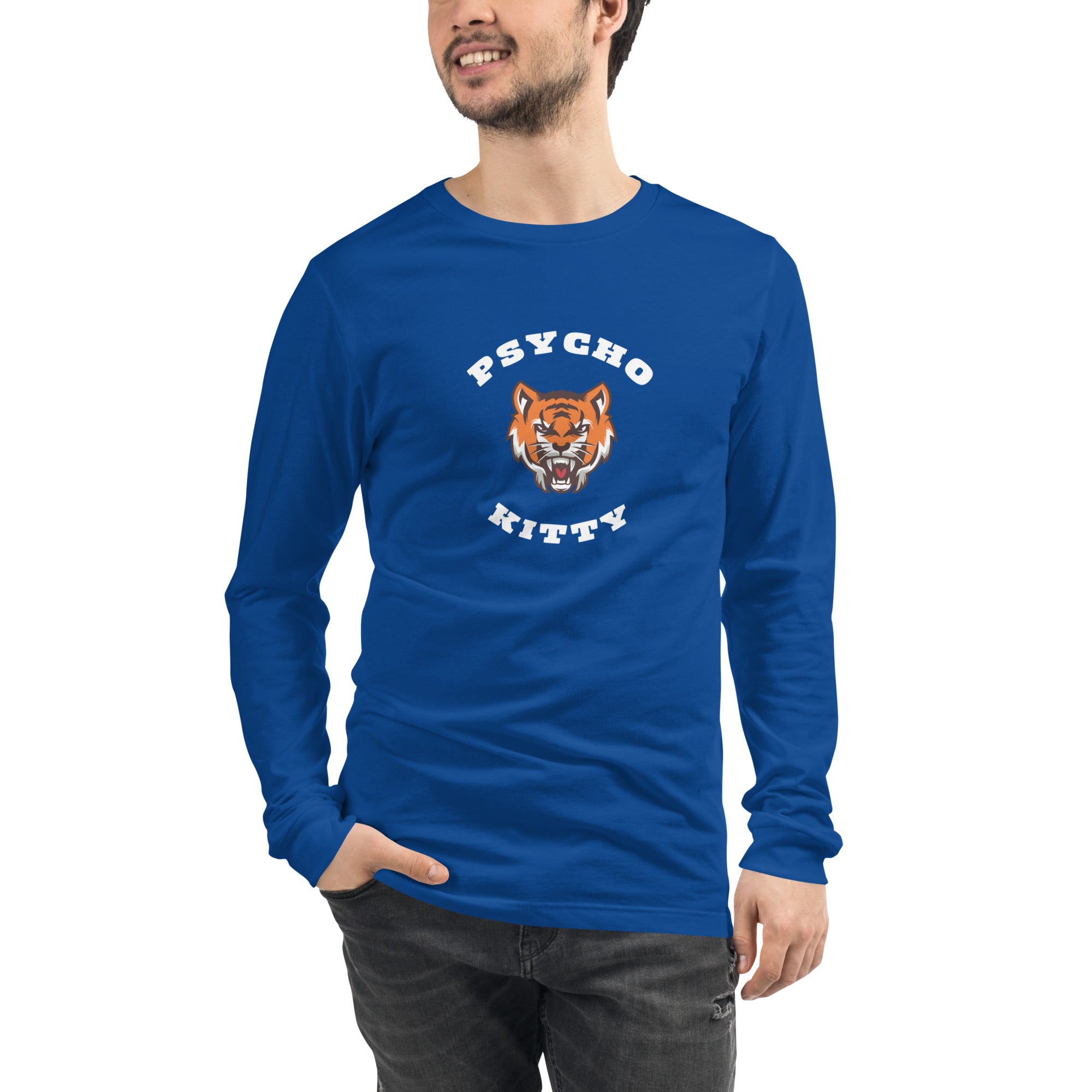 PSYCHO KITTY Unisex Long Sleeve Tee