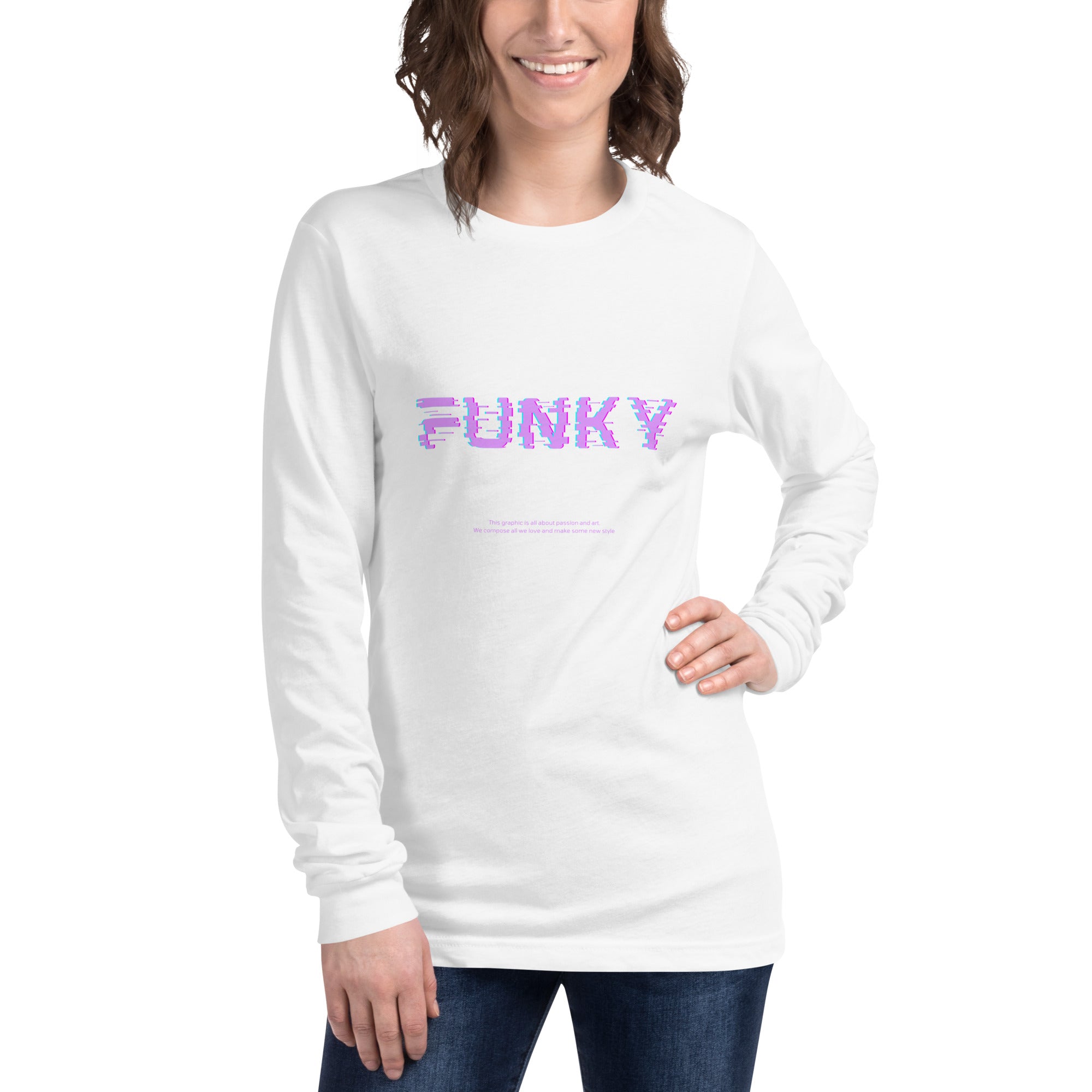 Funky Unisex Long Sleeve Tee