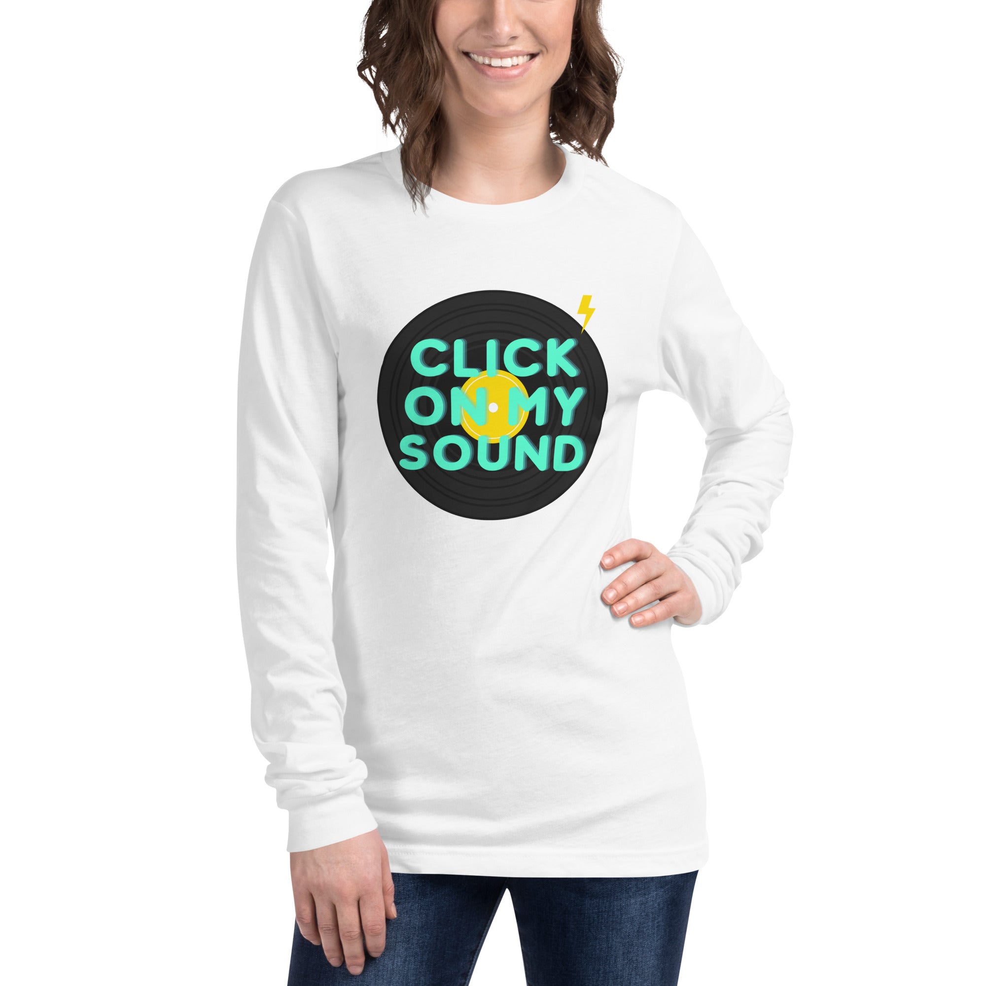 Click On My Sound Unisex Long Sleeve Tee