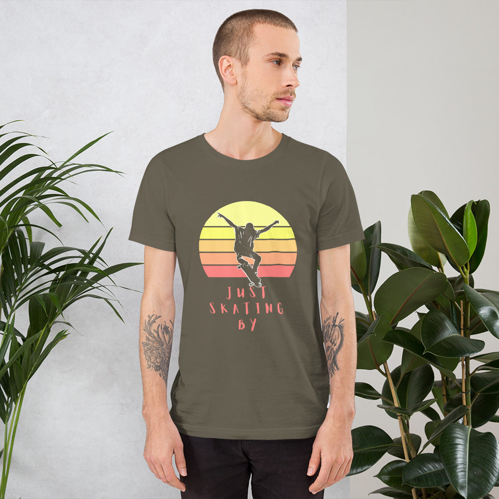 JUST SKATING BY Unisex t-shirt