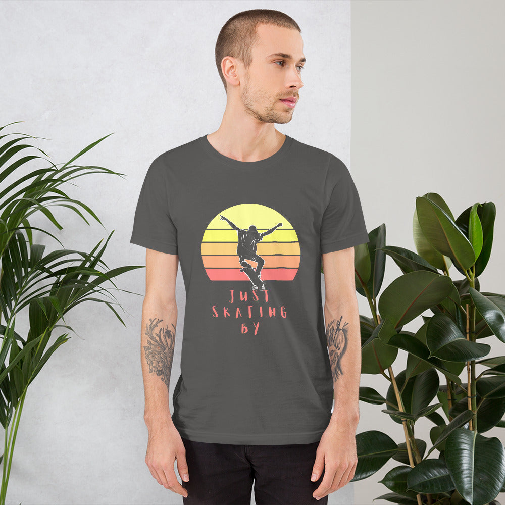 JUST SKATING BY Unisex t-shirt