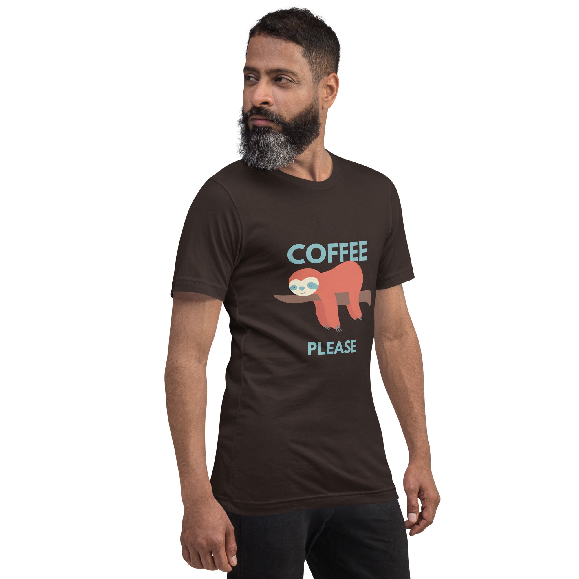 COFFEE PLEASE Unisex t-shirt