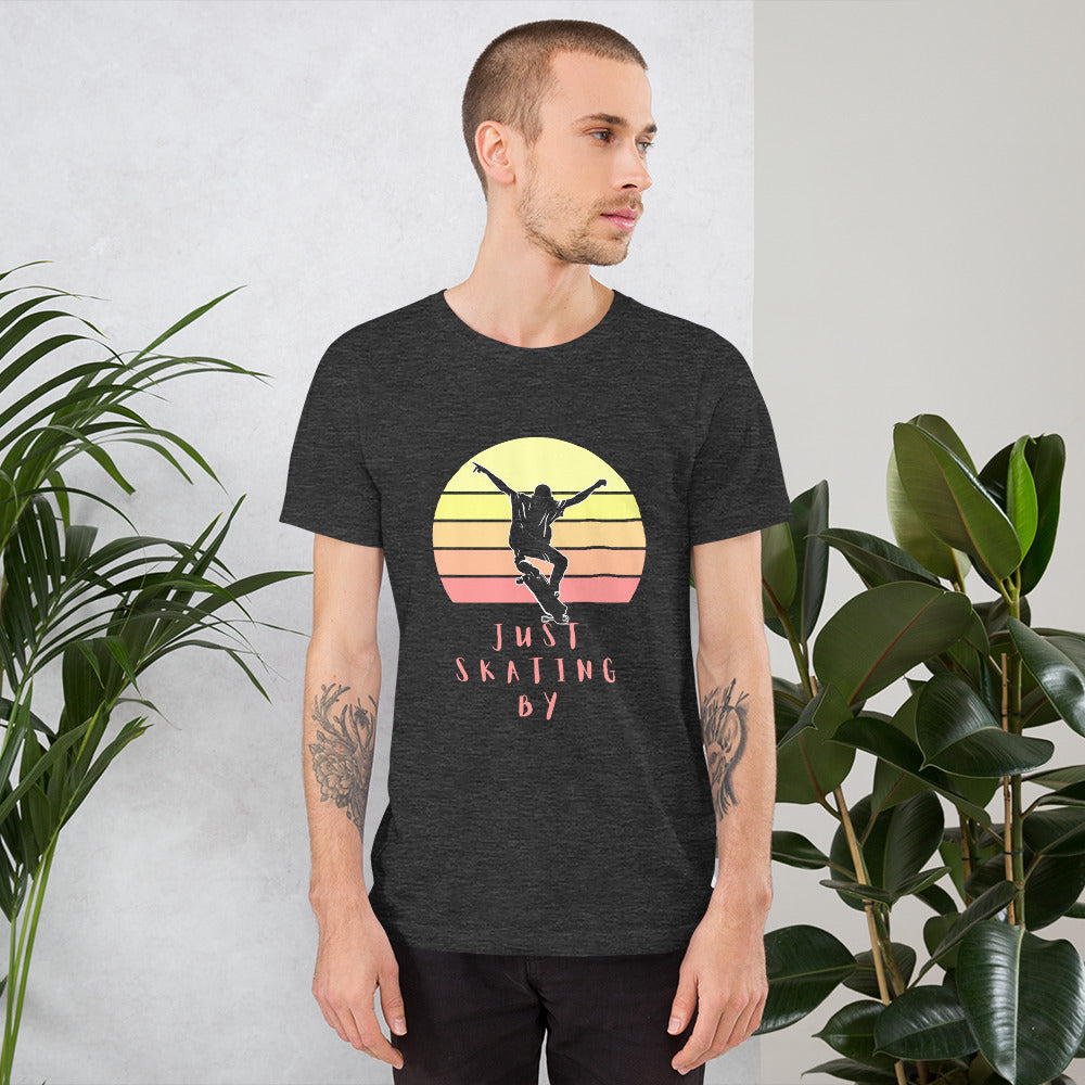JUST SKATING BY Unisex t-shirt