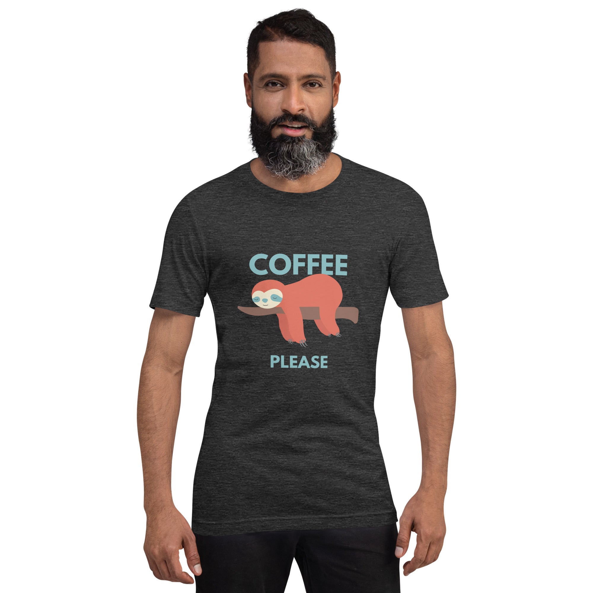 COFFEE PLEASE Unisex t-shirt