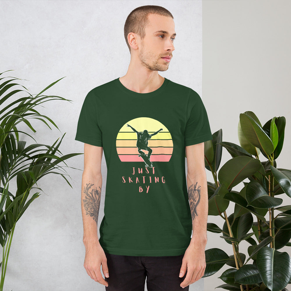JUST SKATING BY Unisex t-shirt