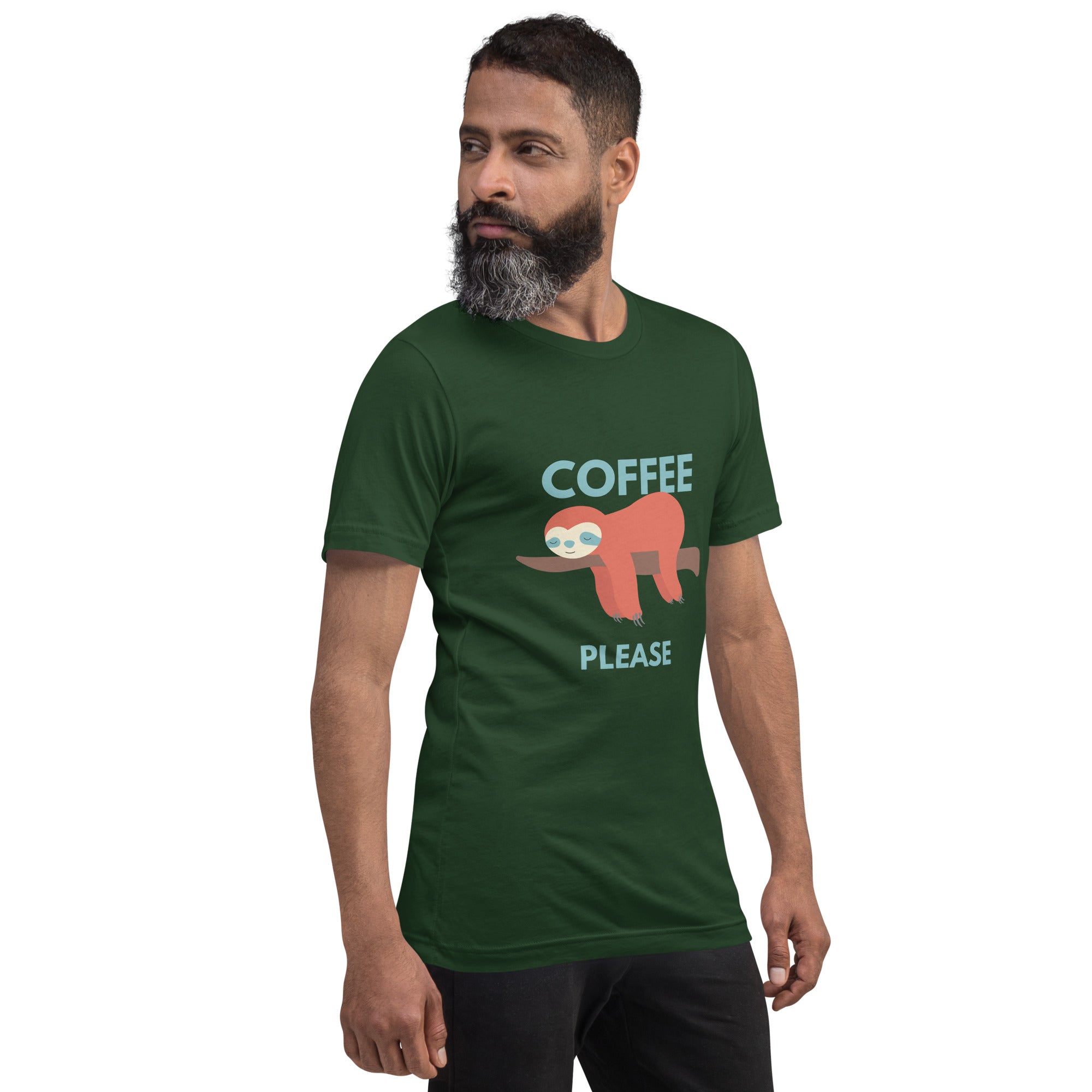 COFFEE PLEASE Unisex t-shirt