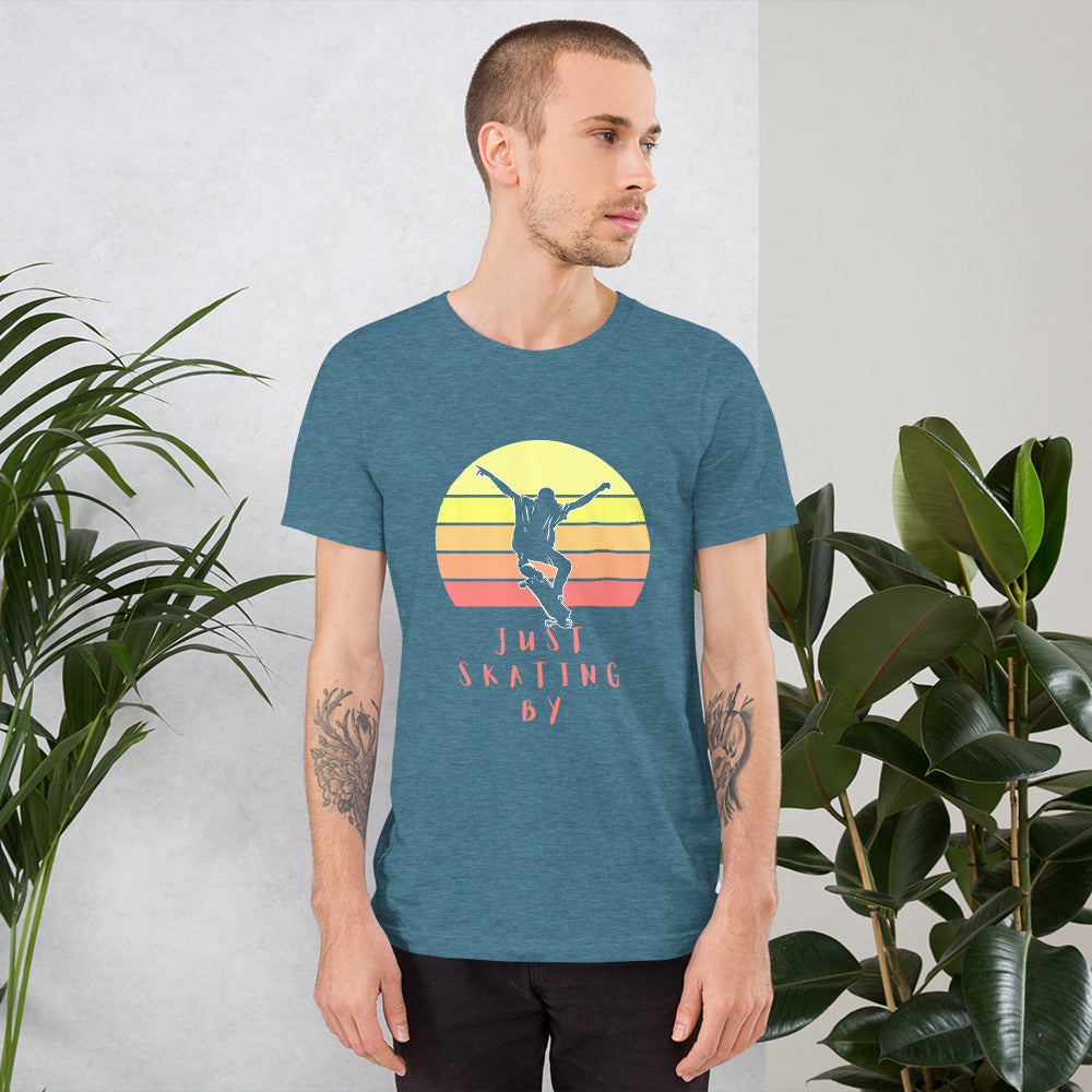 JUST SKATING BY Unisex t-shirt