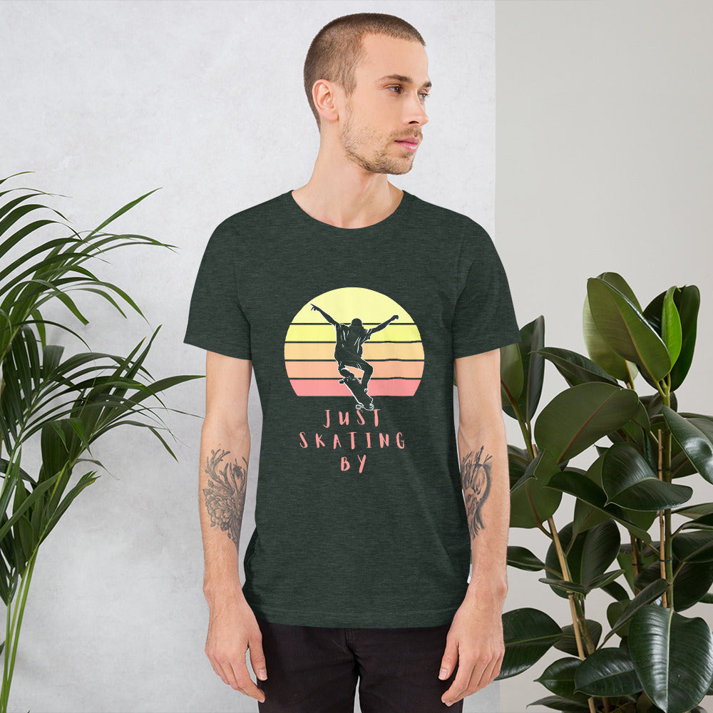 JUST SKATING BY Unisex t-shirt
