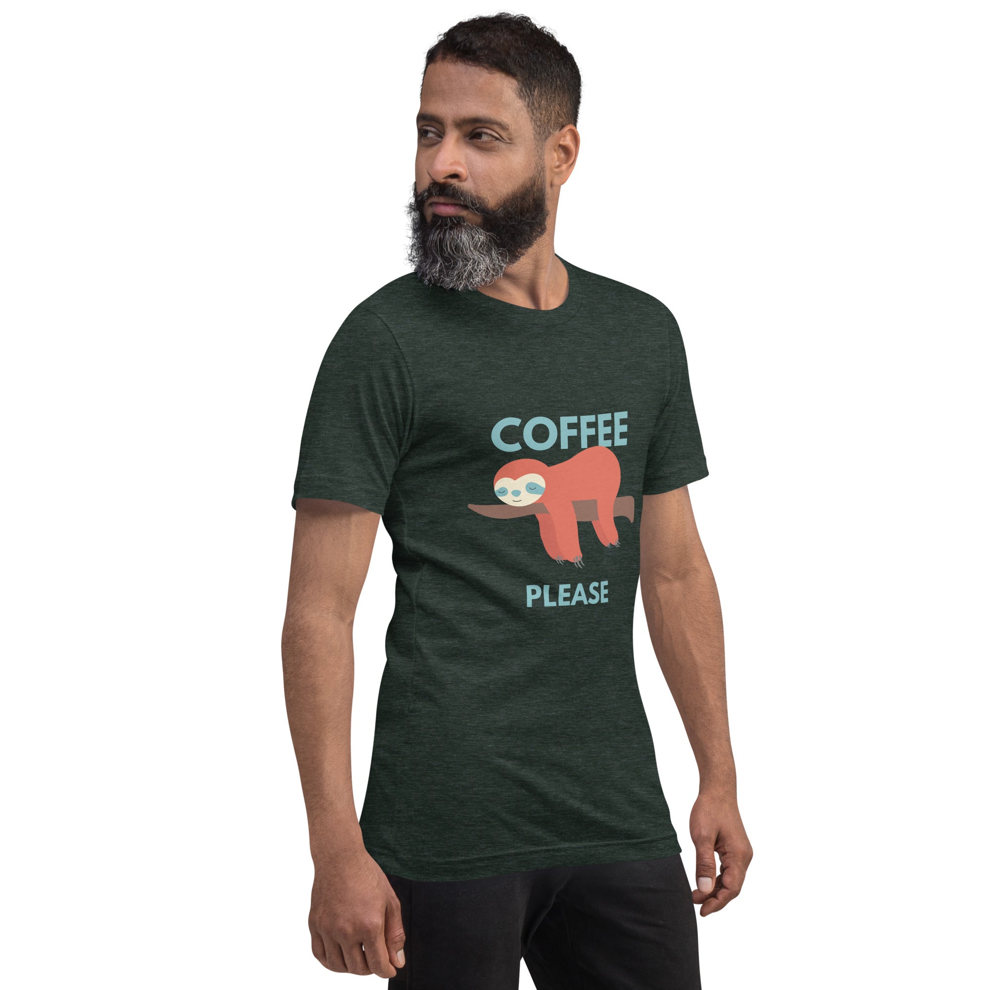 COFFEE PLEASE Unisex t-shirt