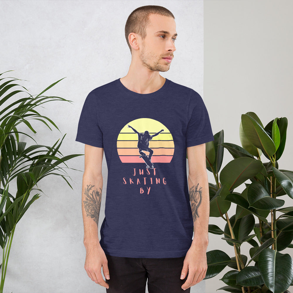 JUST SKATING BY Unisex t-shirt