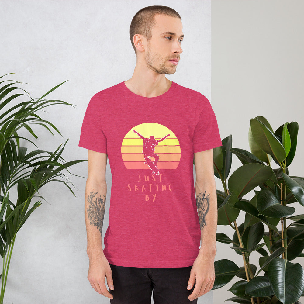 JUST SKATING BY Unisex t-shirt