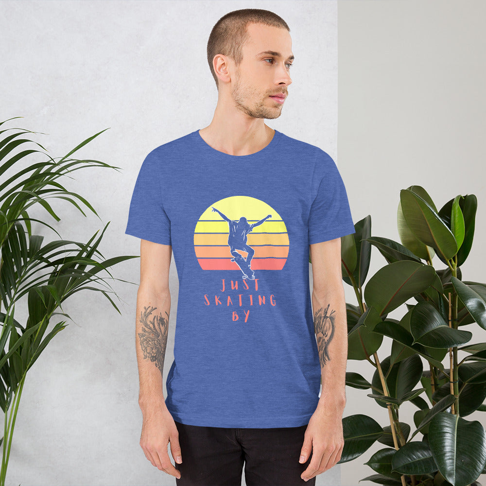 JUST SKATING BY Unisex t-shirt