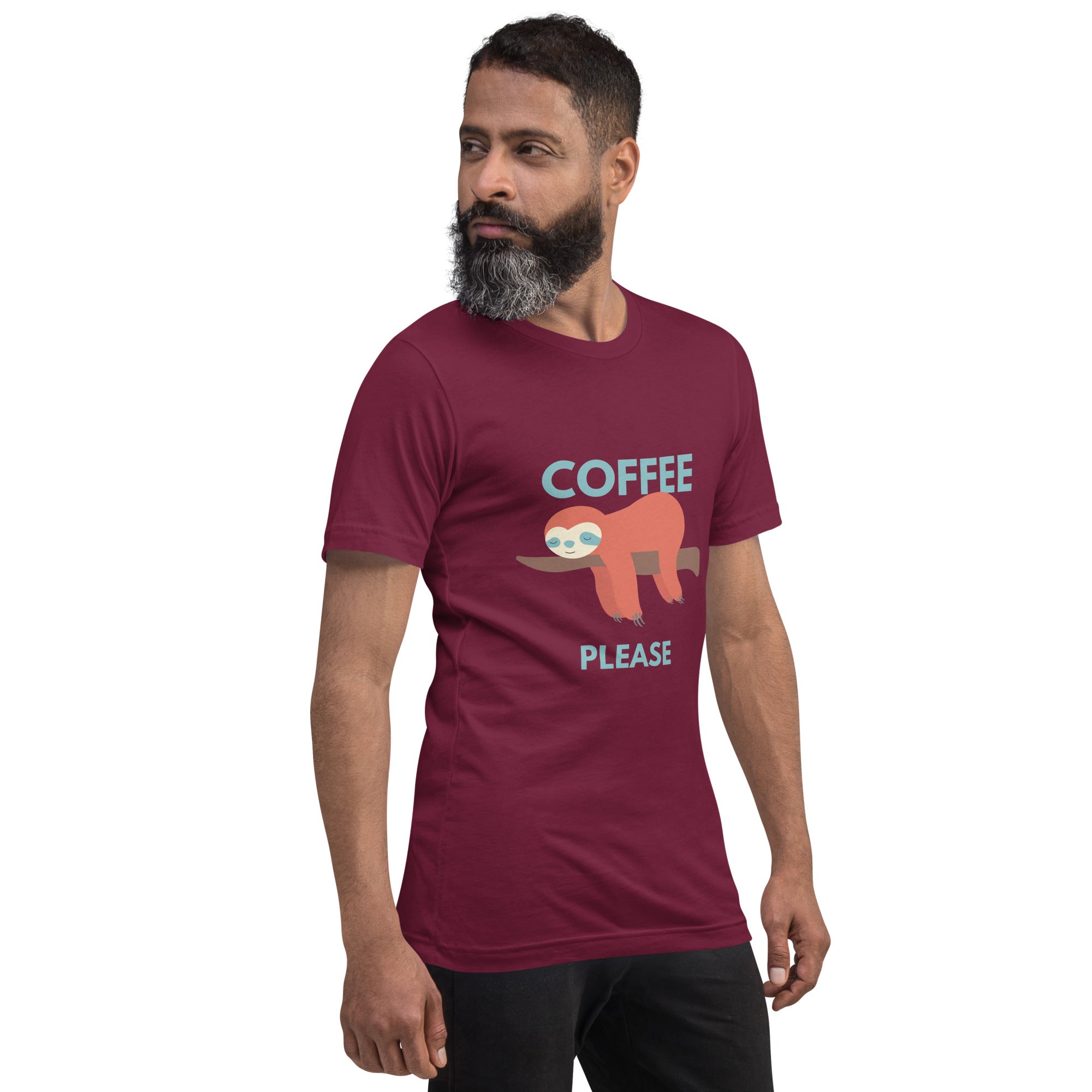 COFFEE PLEASE Unisex t-shirt