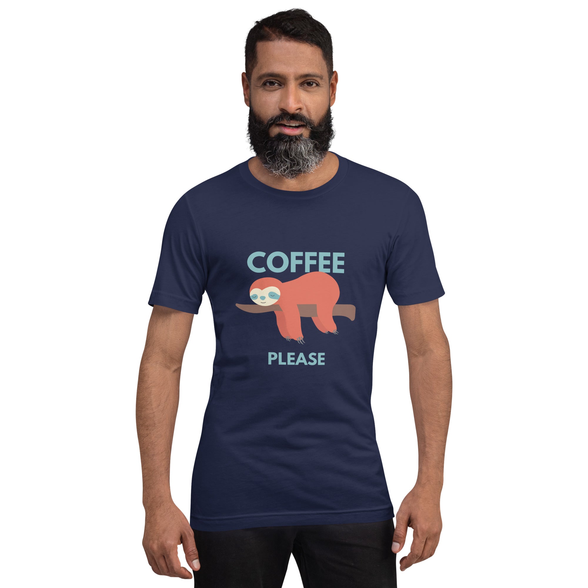 COFFEE PLEASE Unisex t-shirt