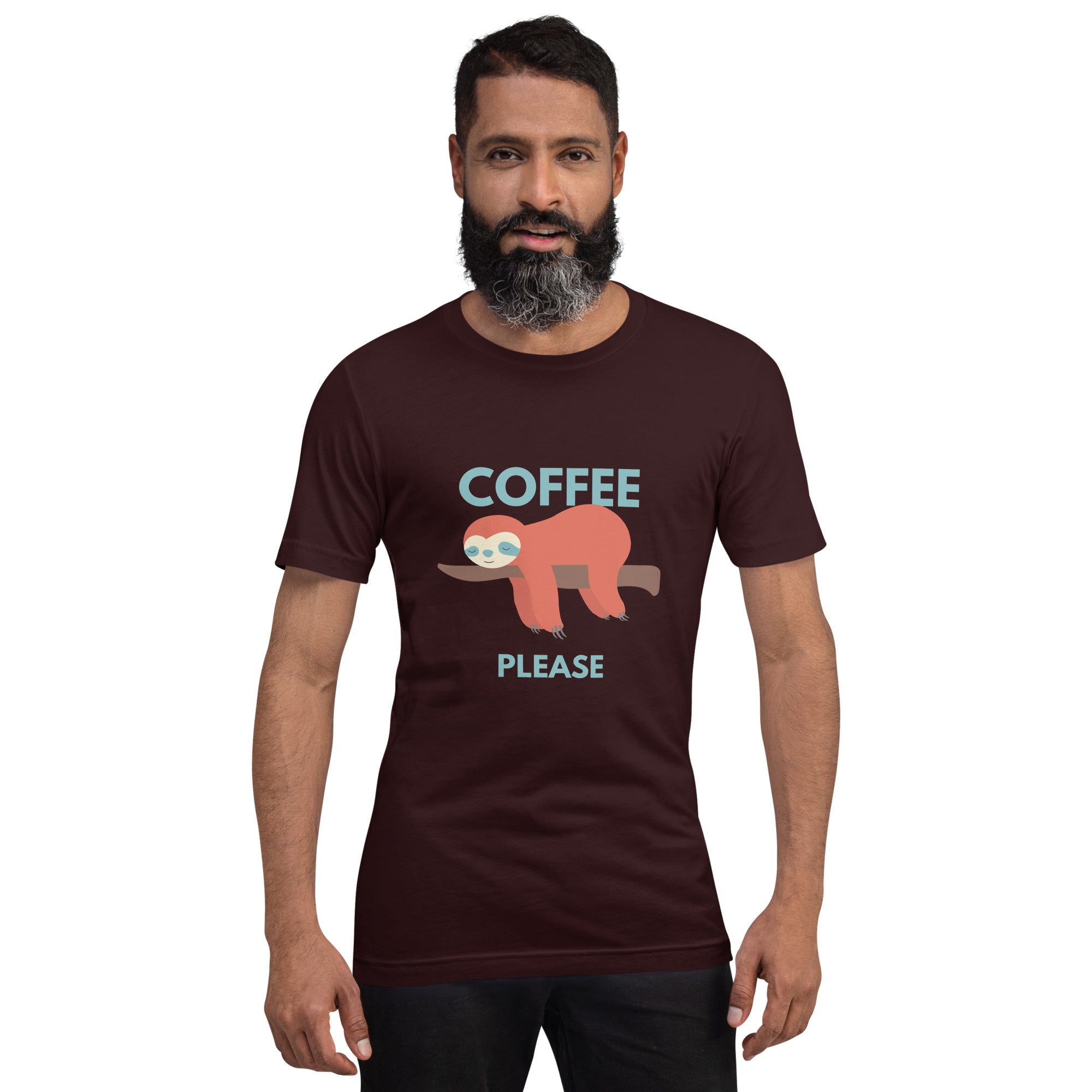 COFFEE PLEASE Unisex t-shirt