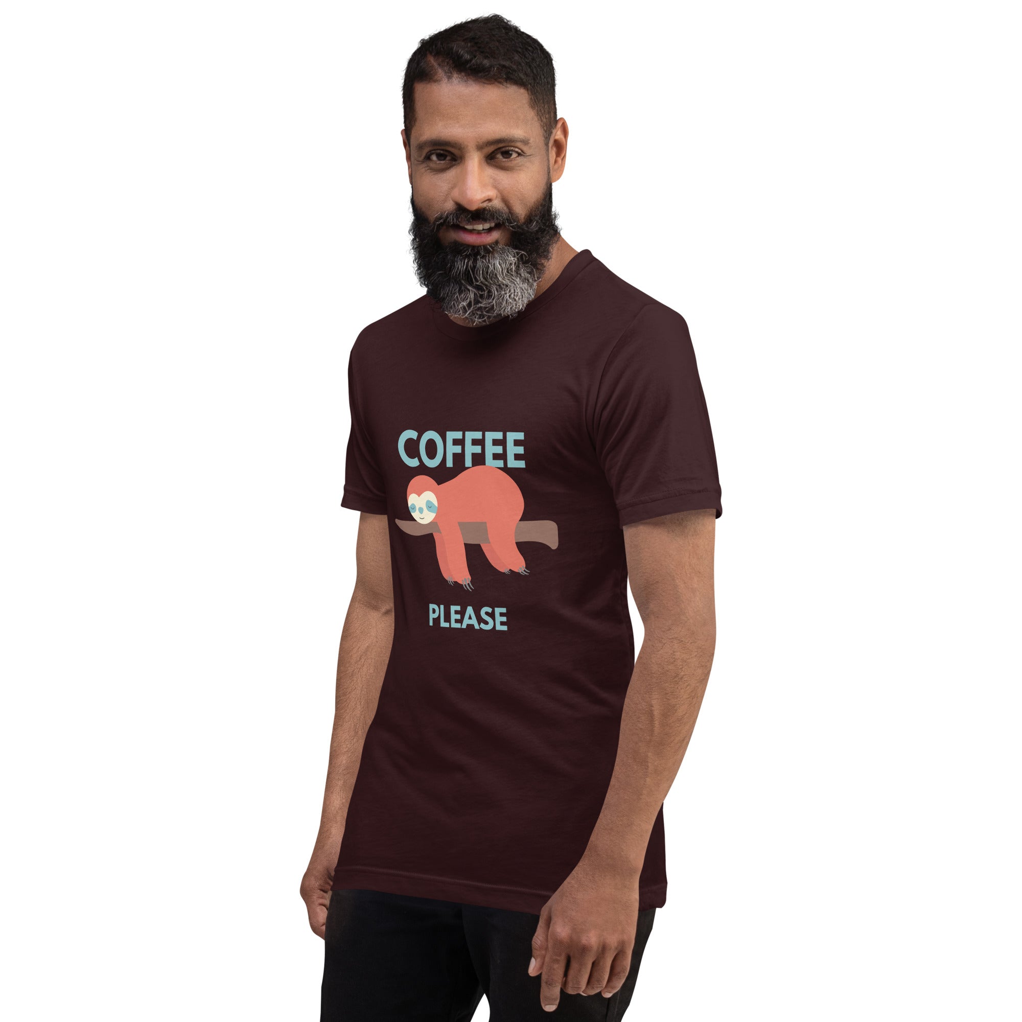 COFFEE PLEASE Unisex t-shirt