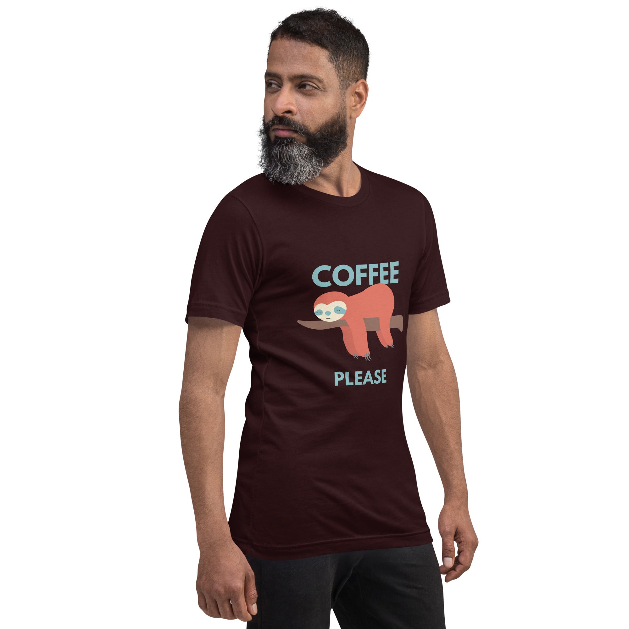 COFFEE PLEASE Unisex t-shirt