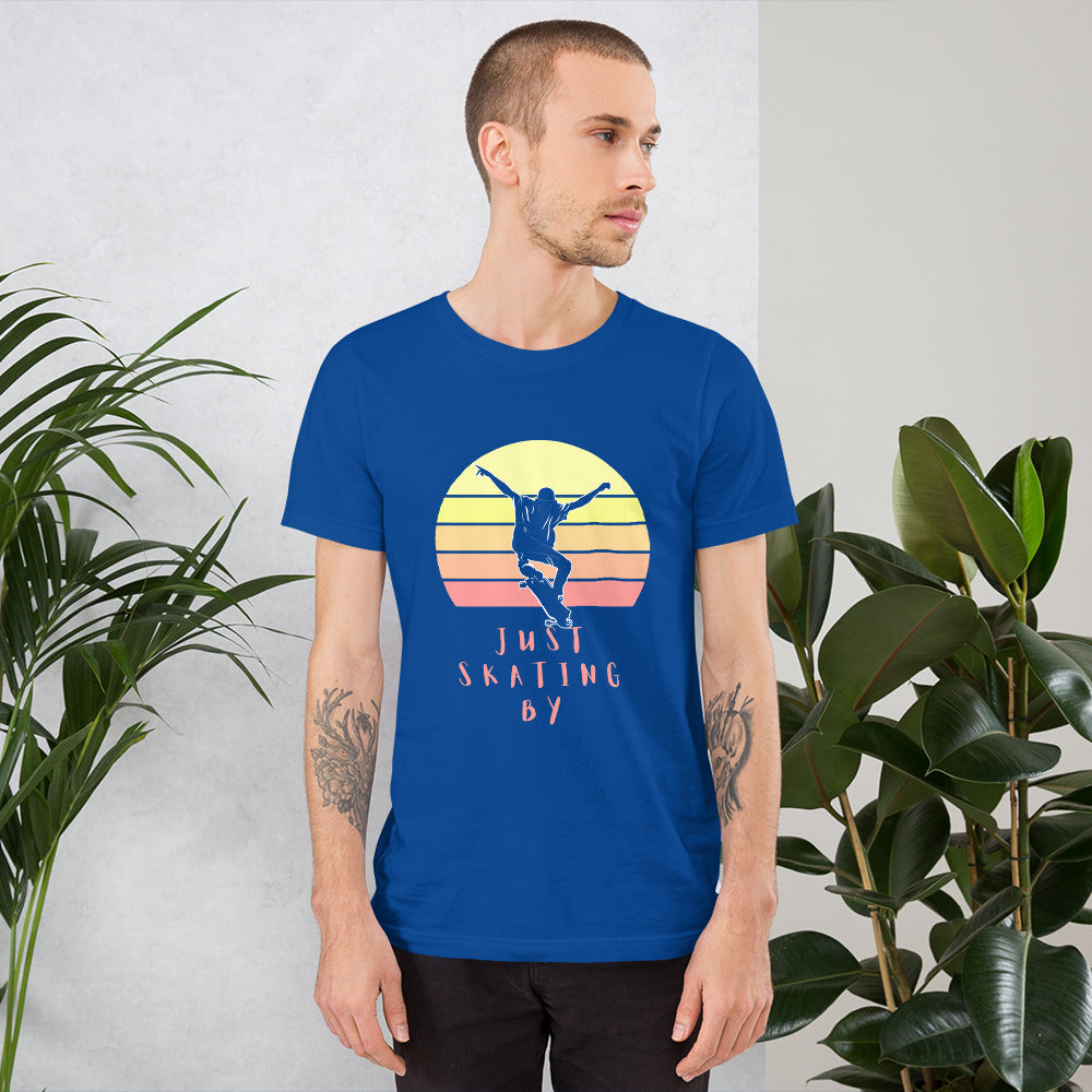 JUST SKATING BY Unisex t-shirt
