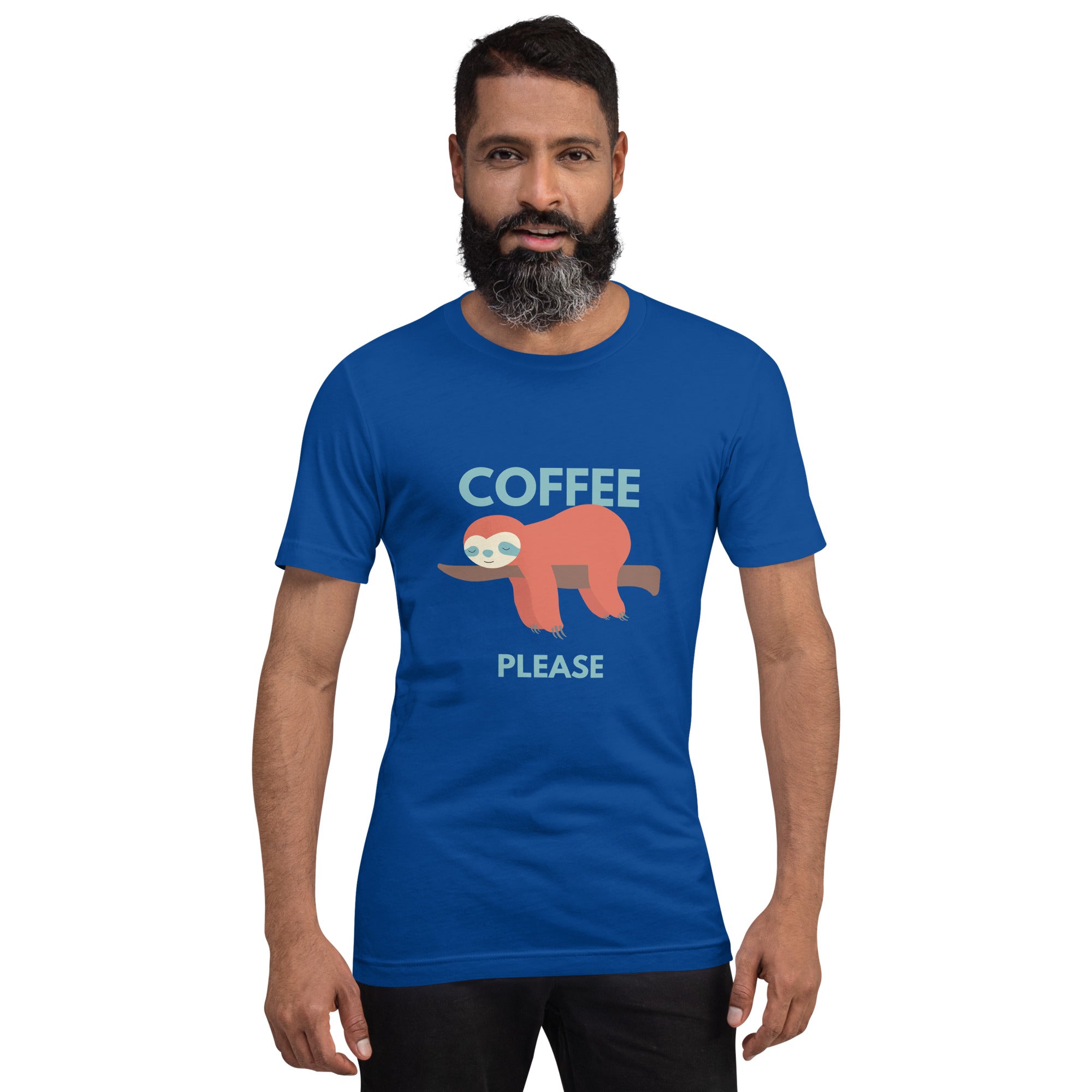 COFFEE PLEASE Unisex t-shirt