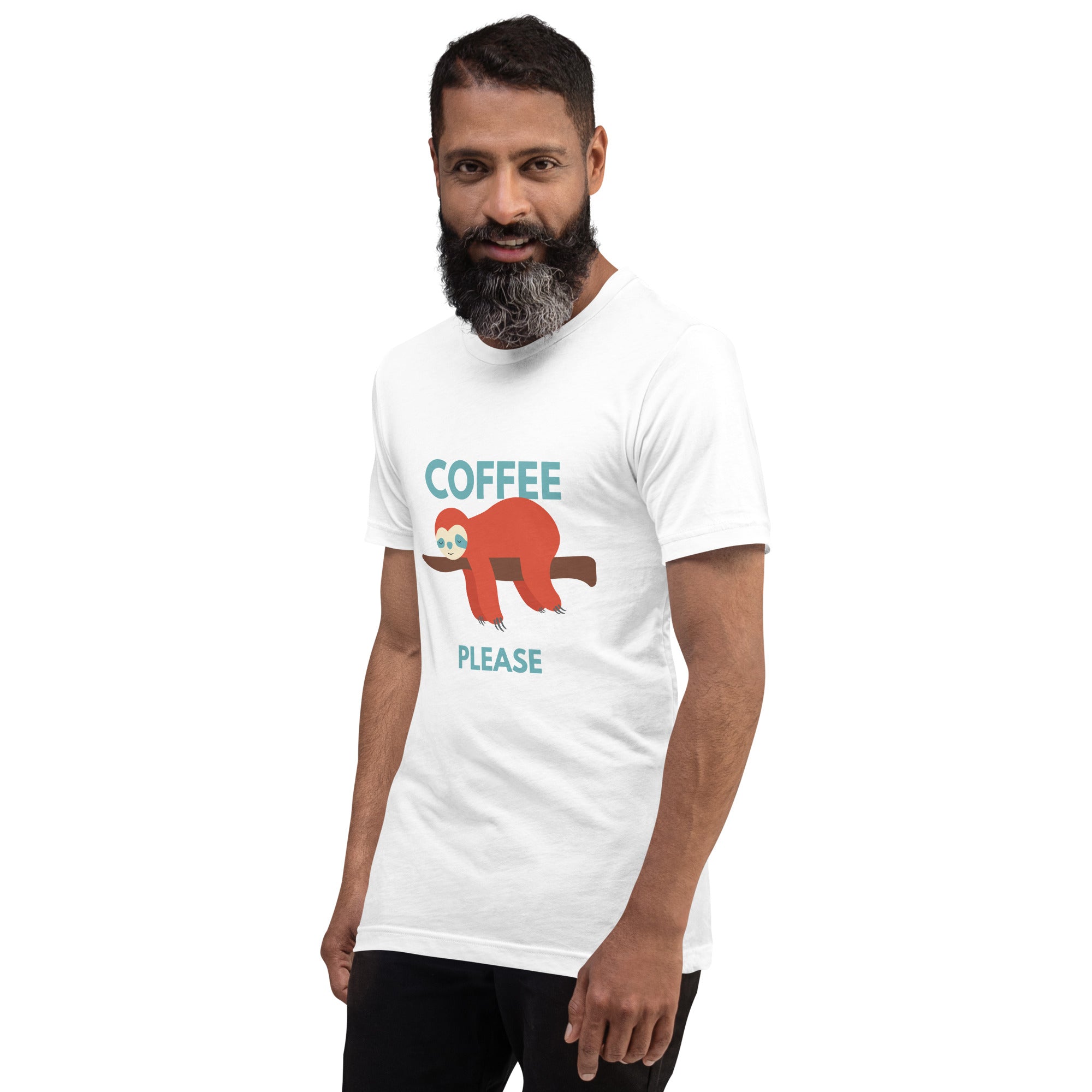 COFFEE PLEASE Unisex t-shirt