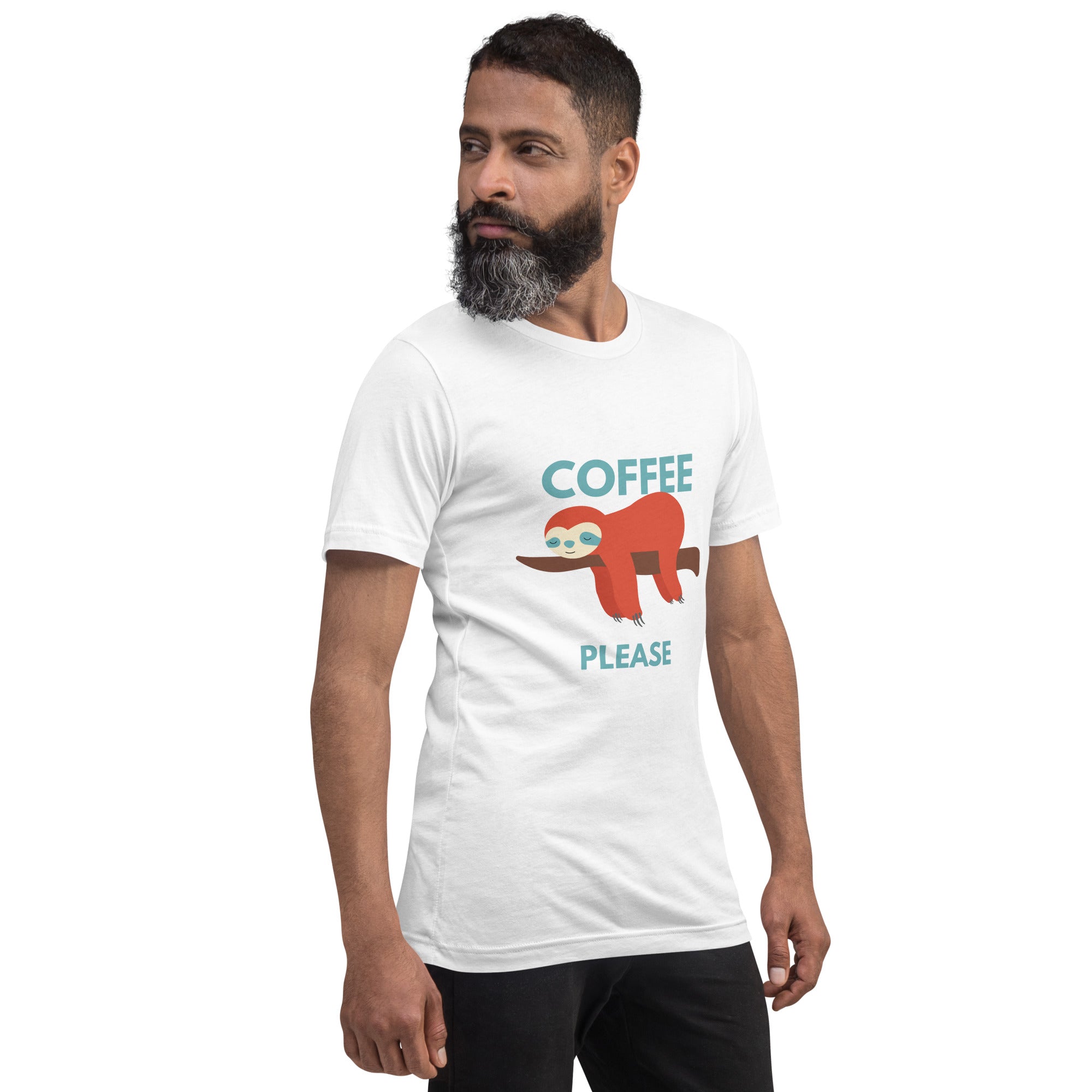 COFFEE PLEASE Unisex t-shirt