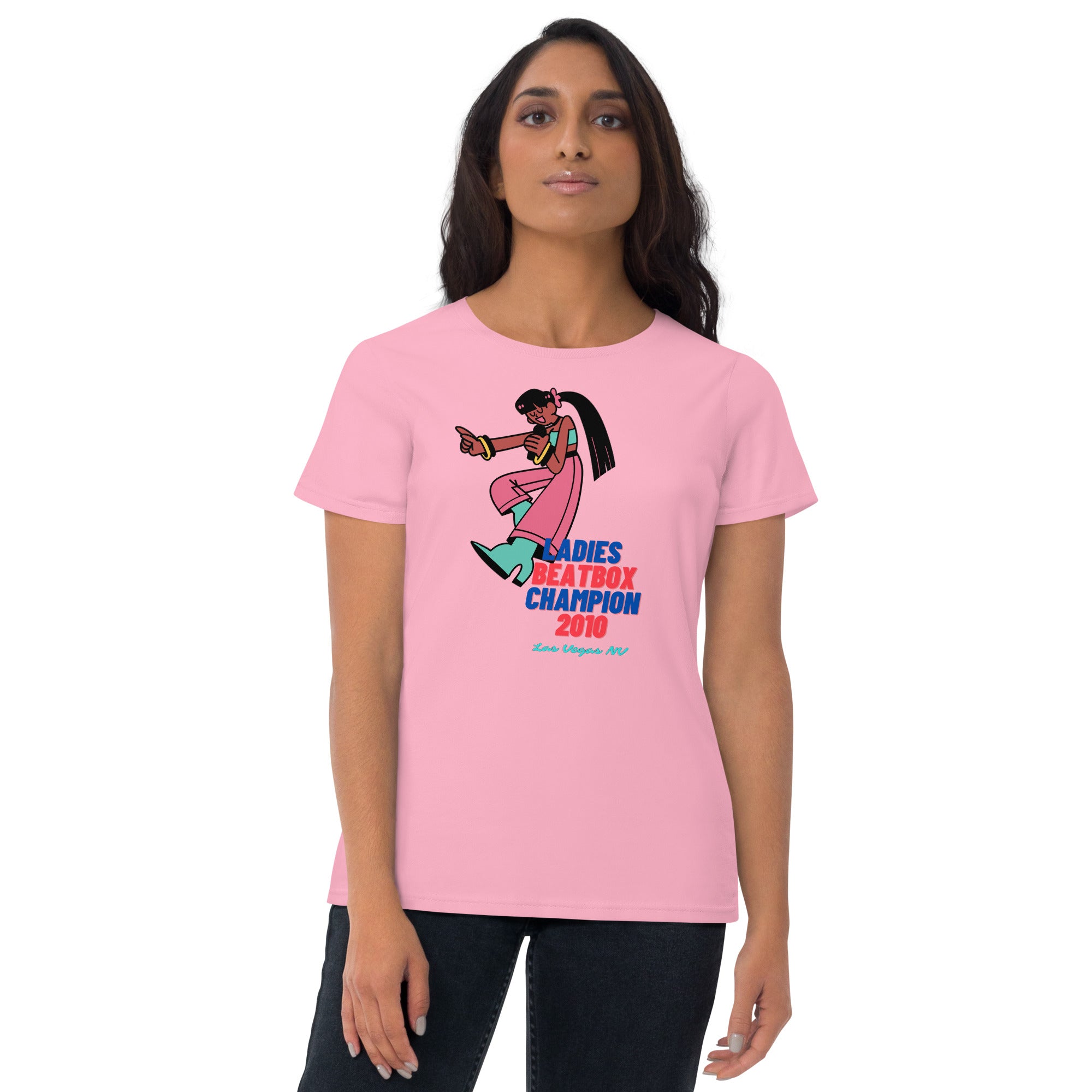 LADIES BEATBOX CHAMPION 2010 Women's short sleeve t-shirt