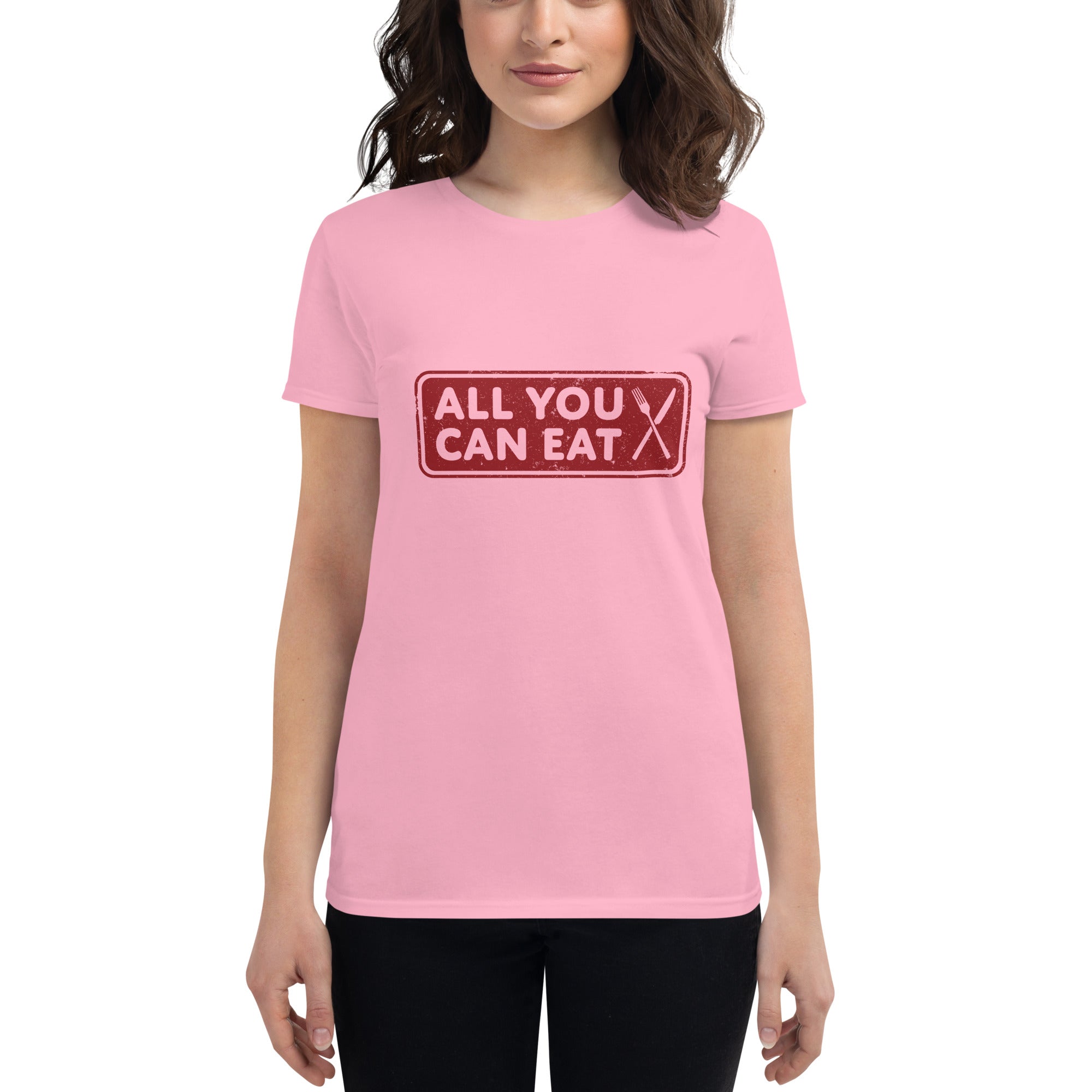 ALL YOU CAN EAT Women's short sleeve t-shirt