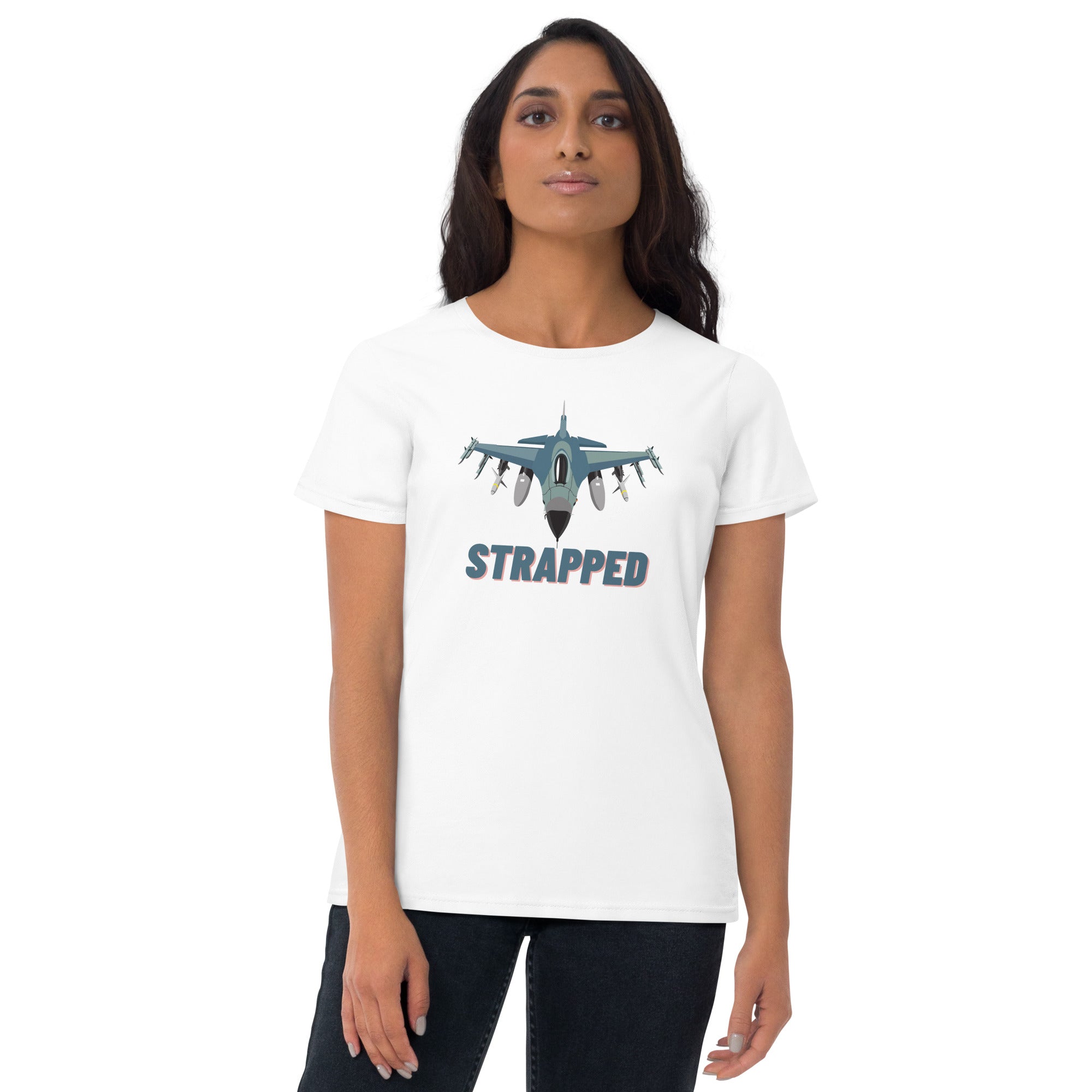 STRAPPED Women's short sleeve t-shirt