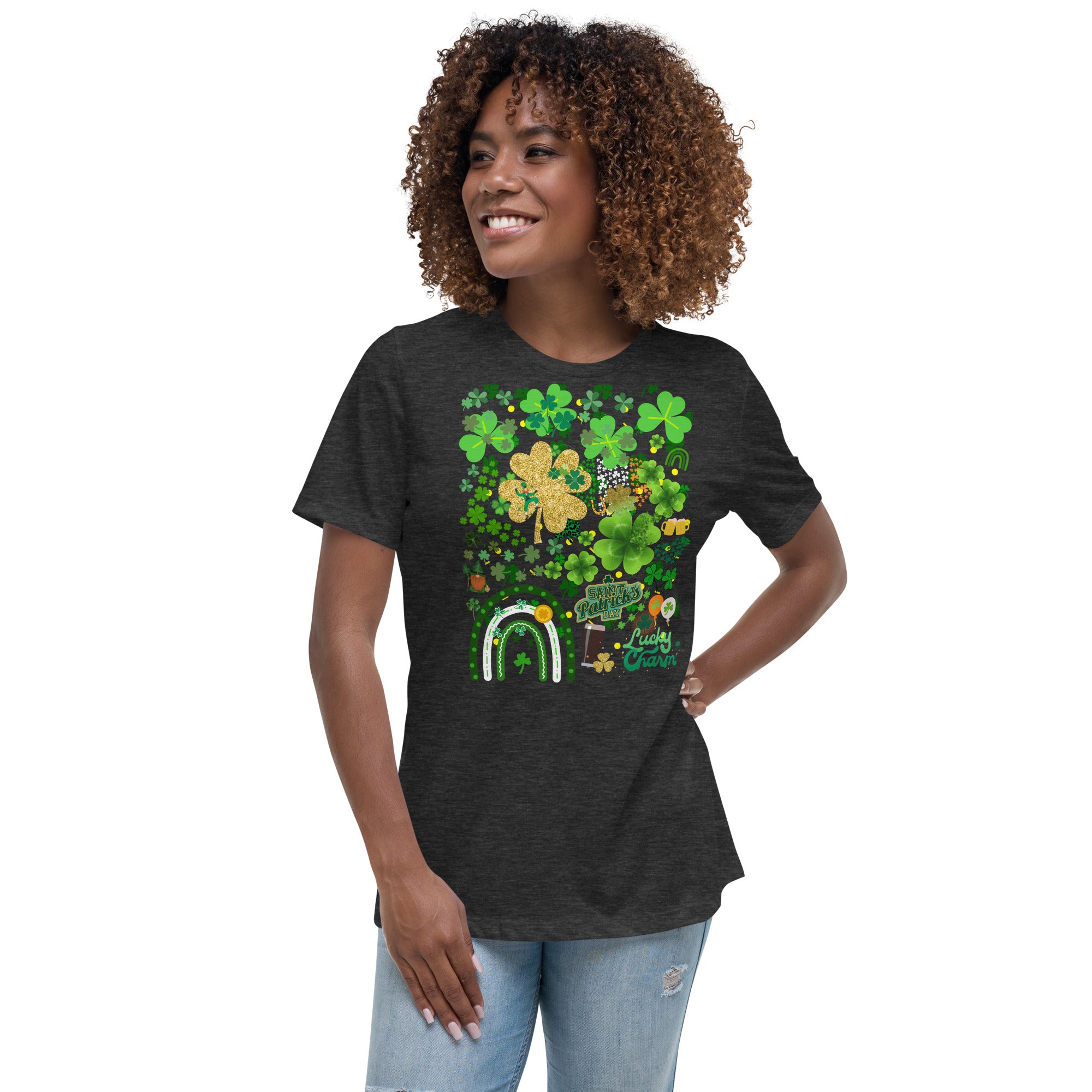 SHAMROCK BOMB Women's Relaxed T-Shirt