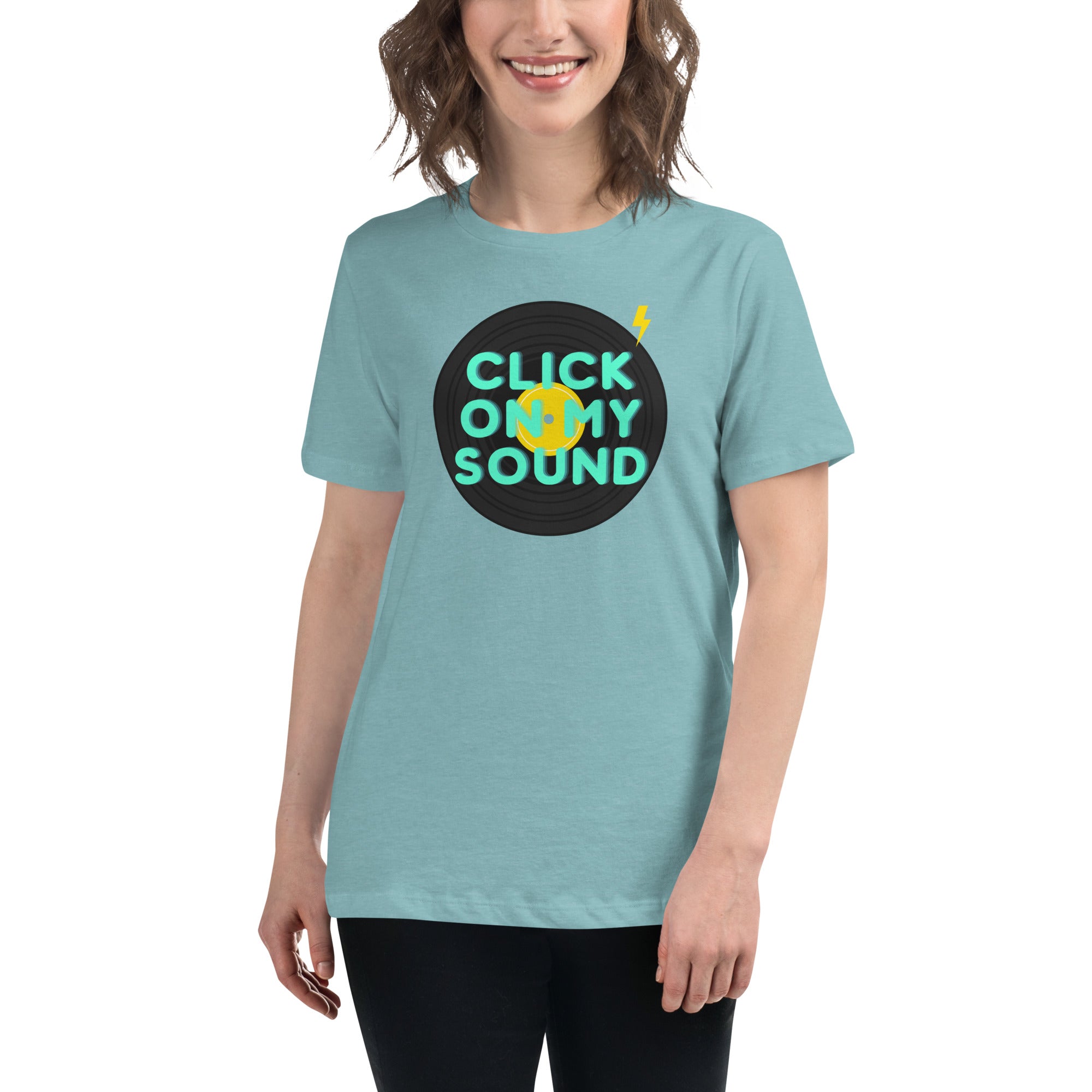 Click On My Sound Women's Relaxed T-Shirt