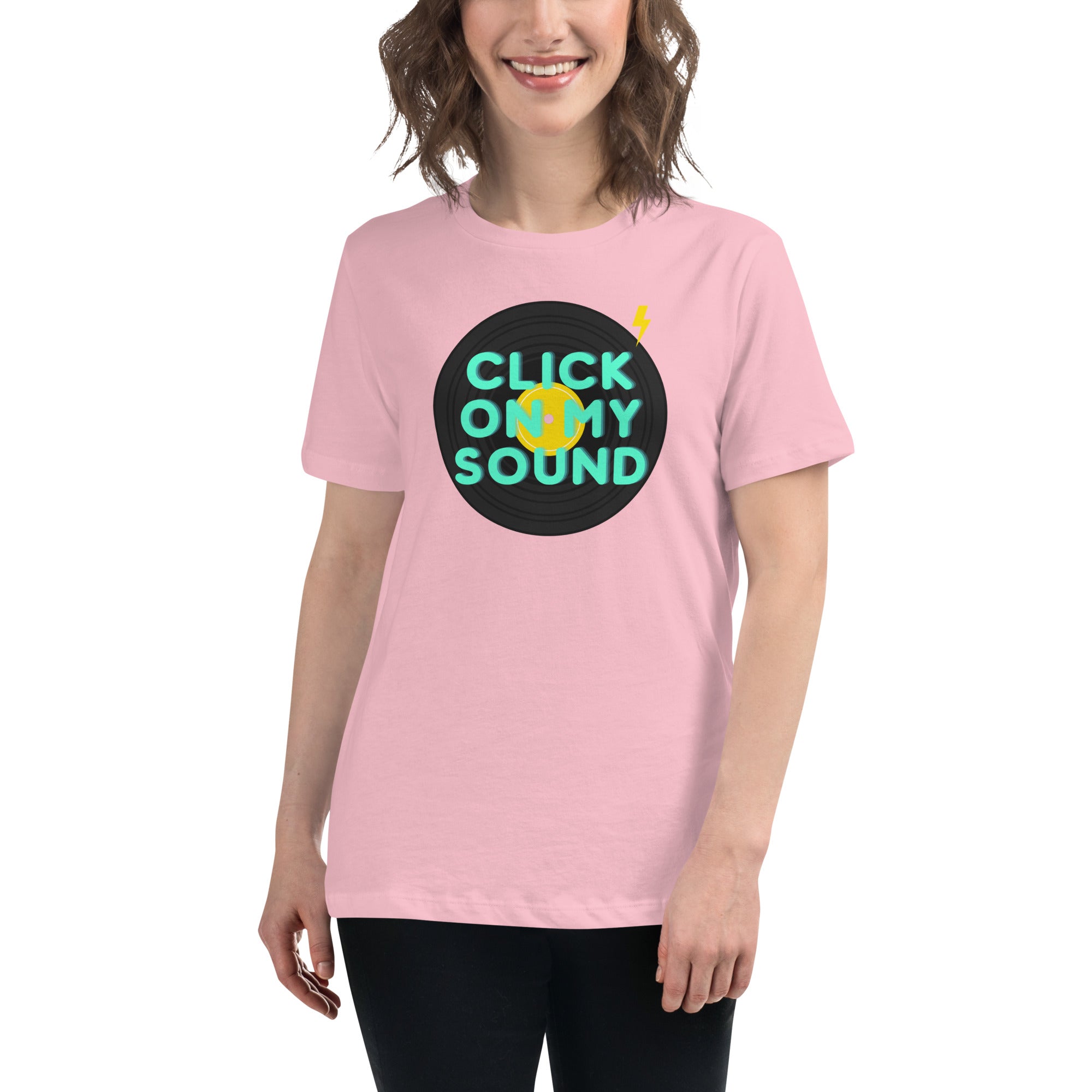 Click On My Sound Women's Relaxed T-Shirt