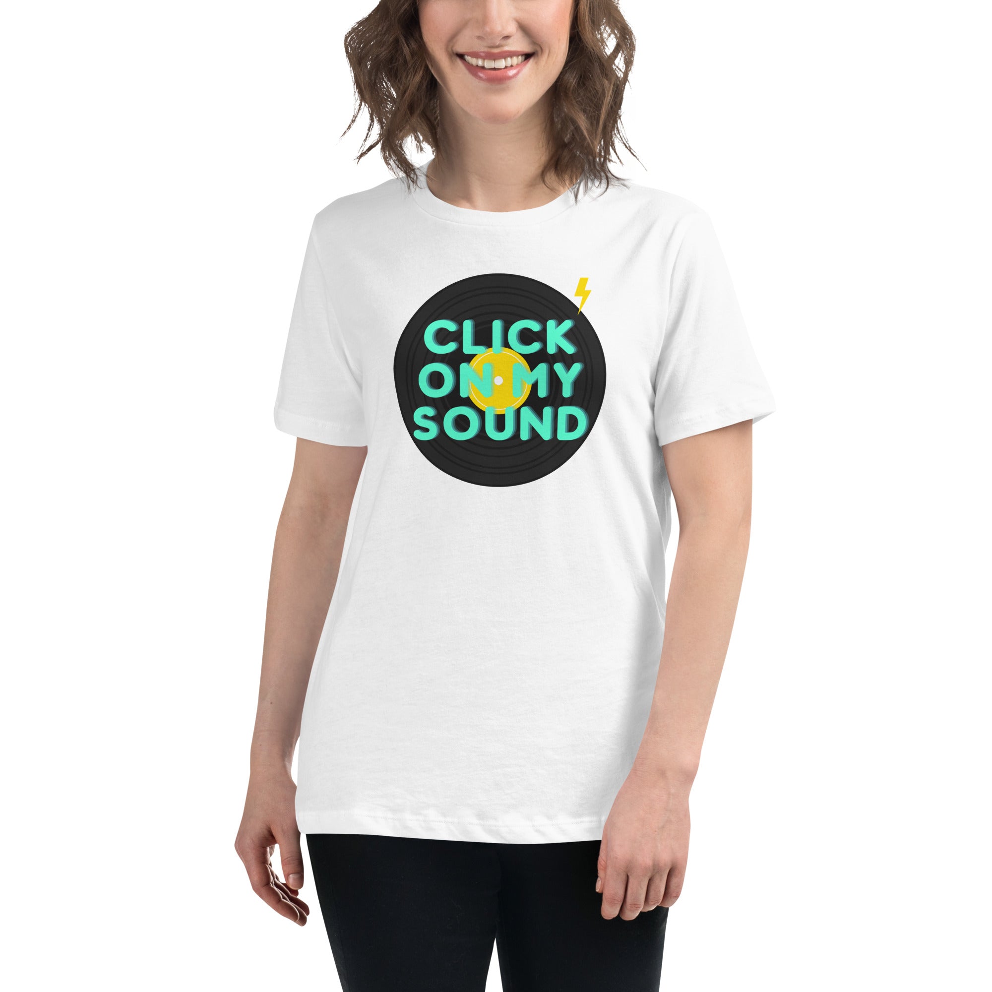 Click On My Sound Women's Relaxed T-Shirt